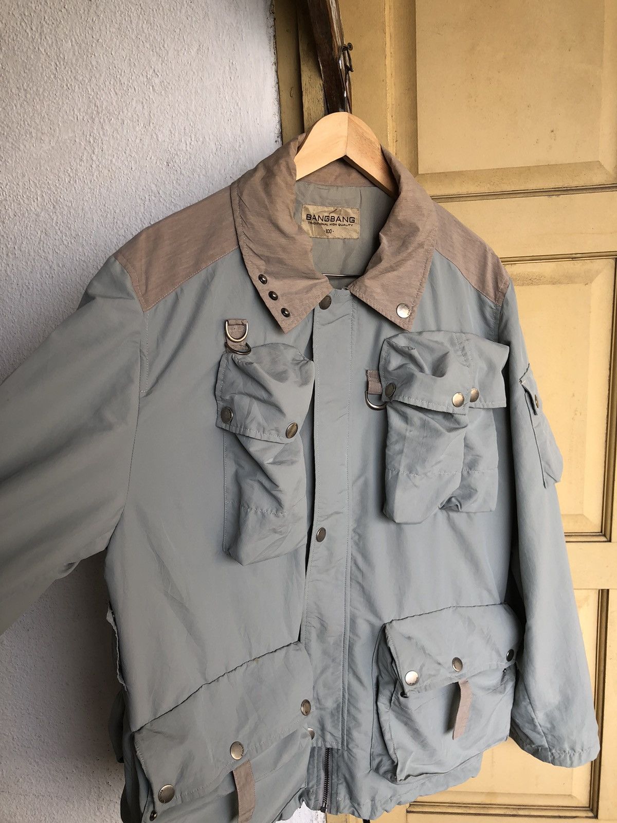 Japanese Brand Rare❗️BANGBANG Multipocket Paracute Jackets Like Undercover Size US L / EU 52-54 / 3 - 8 Thumbnail