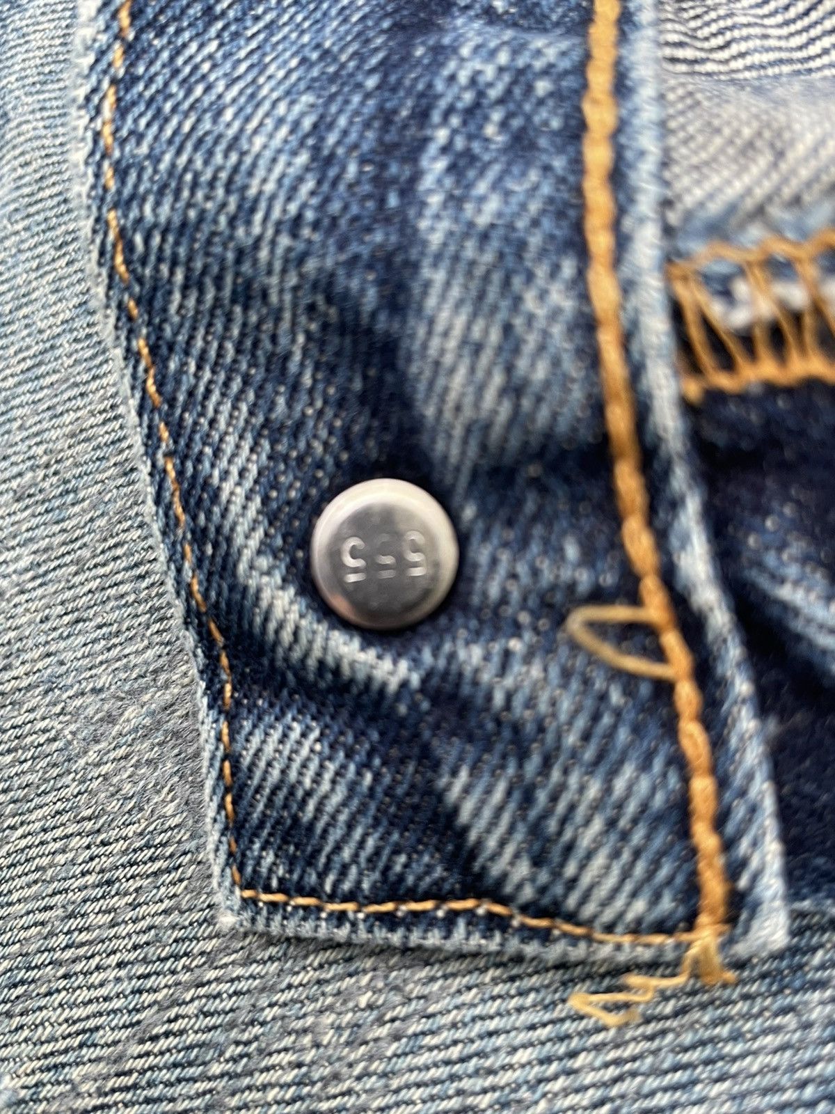 Levi's Vintage Levi’s 97 201XX E 1937 Selvedge Aging Distressed Size US 28 / EU 44 - 21 Thumbnail