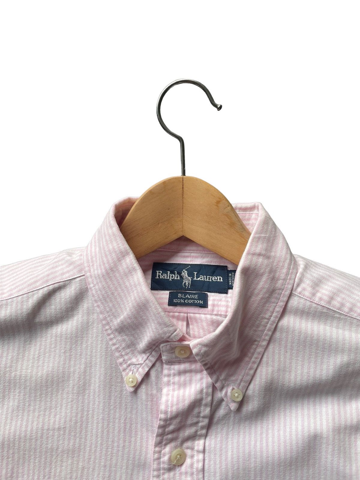 Polo Ralph Lauren Vintage Polo Bear Ralph Lauren Stripes Shirt Size US XL / EU 56 / 4 - 5 Thumbnail
