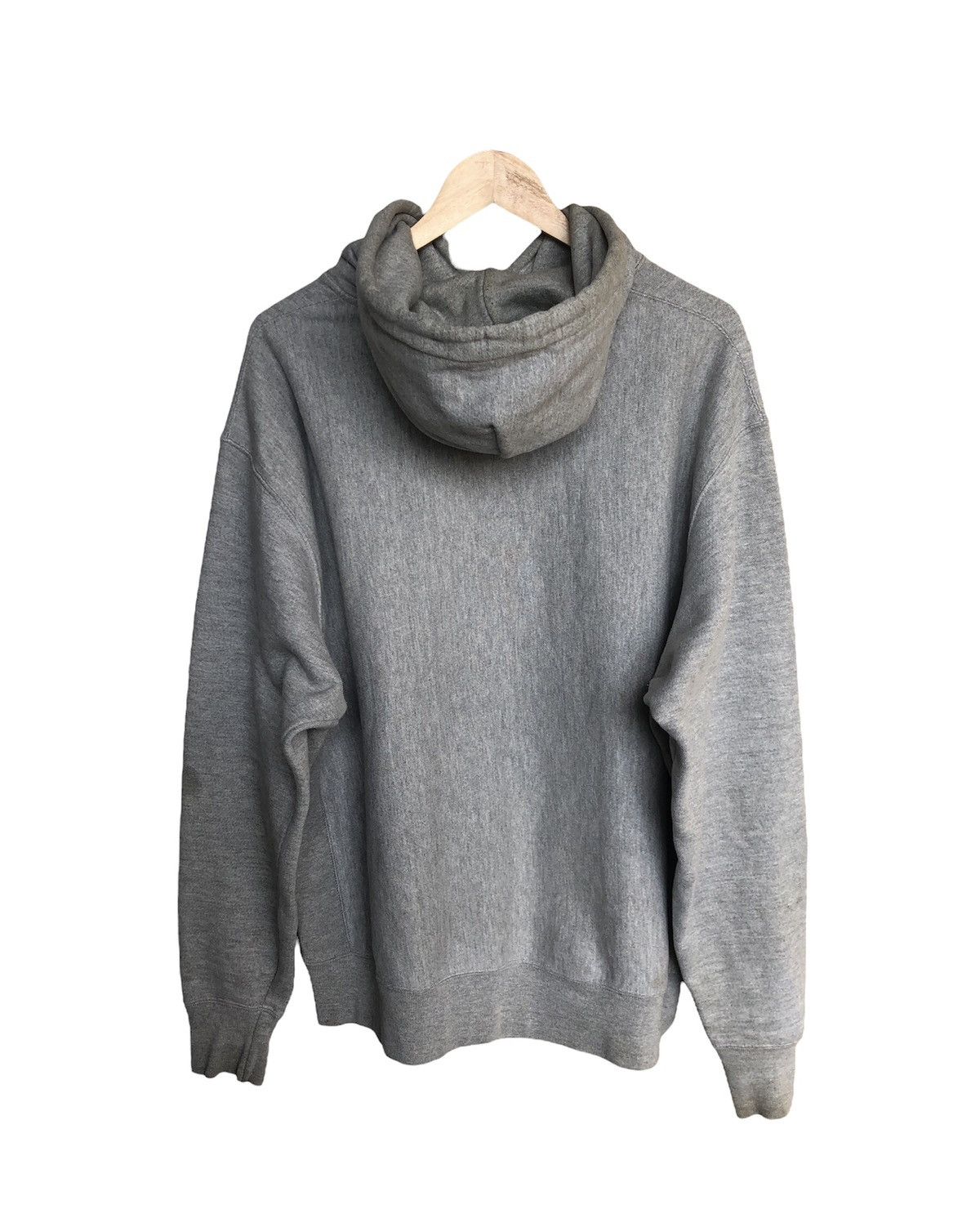 Champion Vintage Champion Reverse Weave Big Logo Oversize Hoodie Size US XL / EU 56 / 4 - 2 Thumbnail