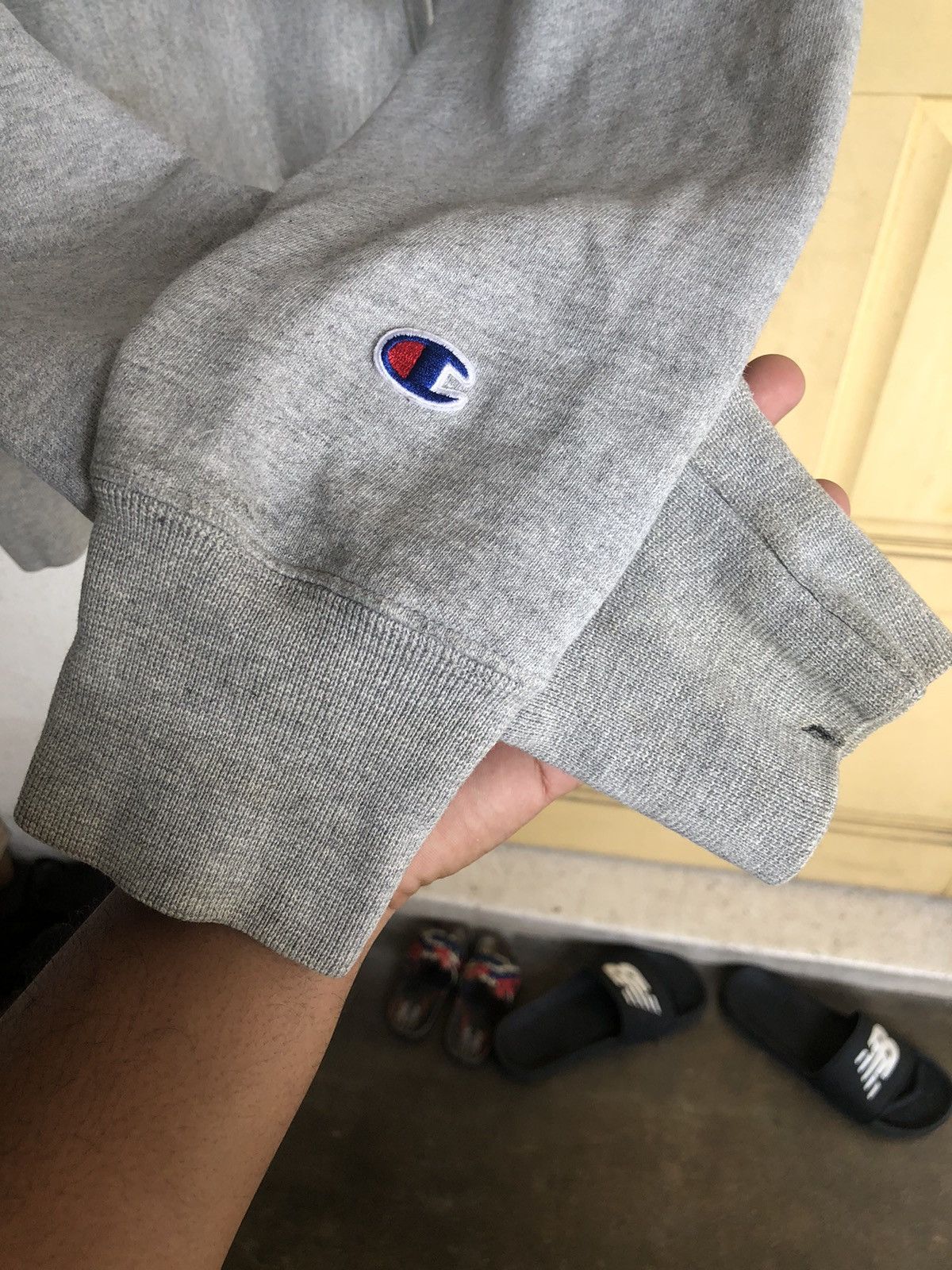 Champion Vintage Champion Reverse Weave Big Logo Oversize Hoodie Size US XL / EU 56 / 4 - 17 Thumbnail