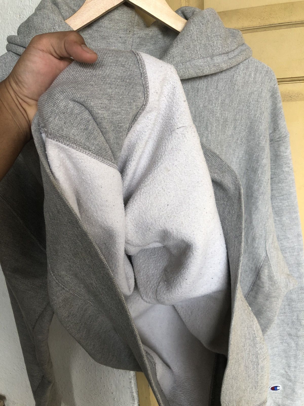 Champion Vintage Champion Reverse Weave Big Logo Oversize Hoodie Size US XL / EU 56 / 4 - 8 Thumbnail