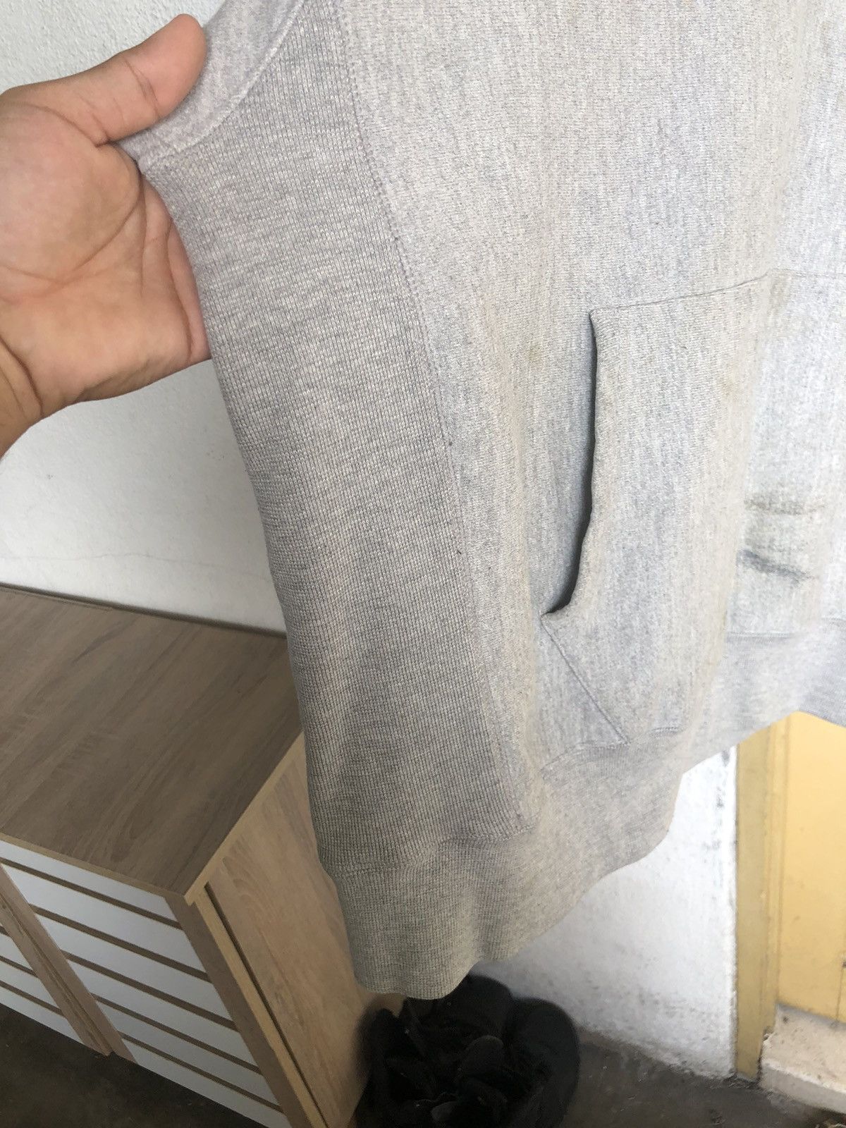 Champion Vintage Champion Reverse Weave Big Logo Oversize Hoodie Size US XL / EU 56 / 4 - 7 Thumbnail