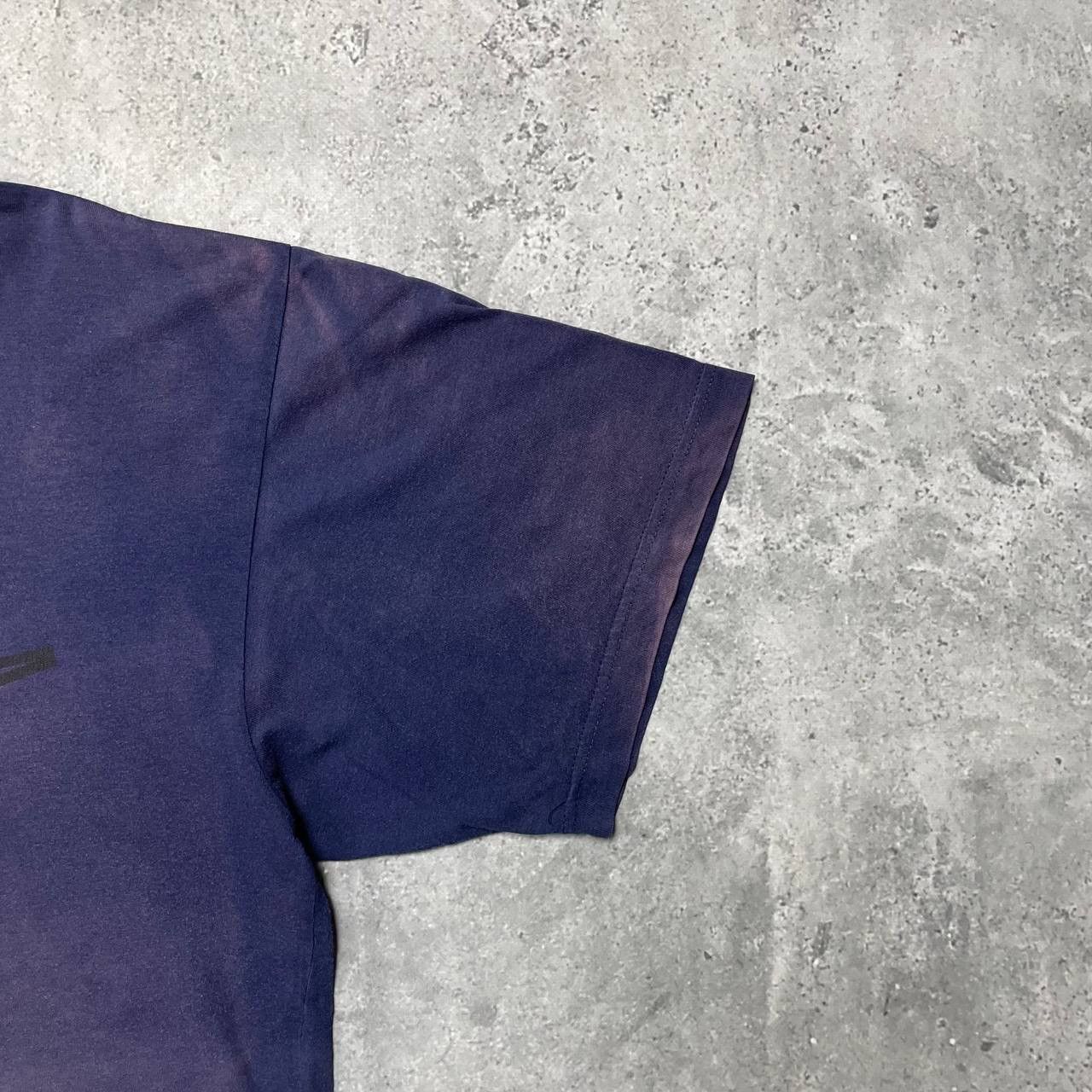 Nike Vintage 90s Nike Air T Shirt Faded Navy Size L Size US L / EU 52-54 / 3 - 9 Thumbnail