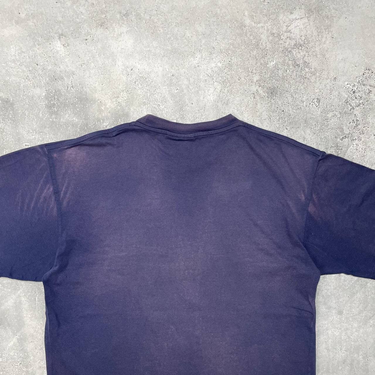 Nike Vintage 90s Nike Air T Shirt Faded Navy Size L Size US L / EU 52-54 / 3 - 17 Thumbnail