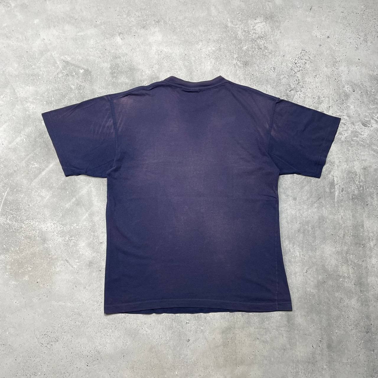 Nike Vintage 90s Nike Air T Shirt Faded Navy Size L Size US L / EU 52-54 / 3 - 16 Thumbnail