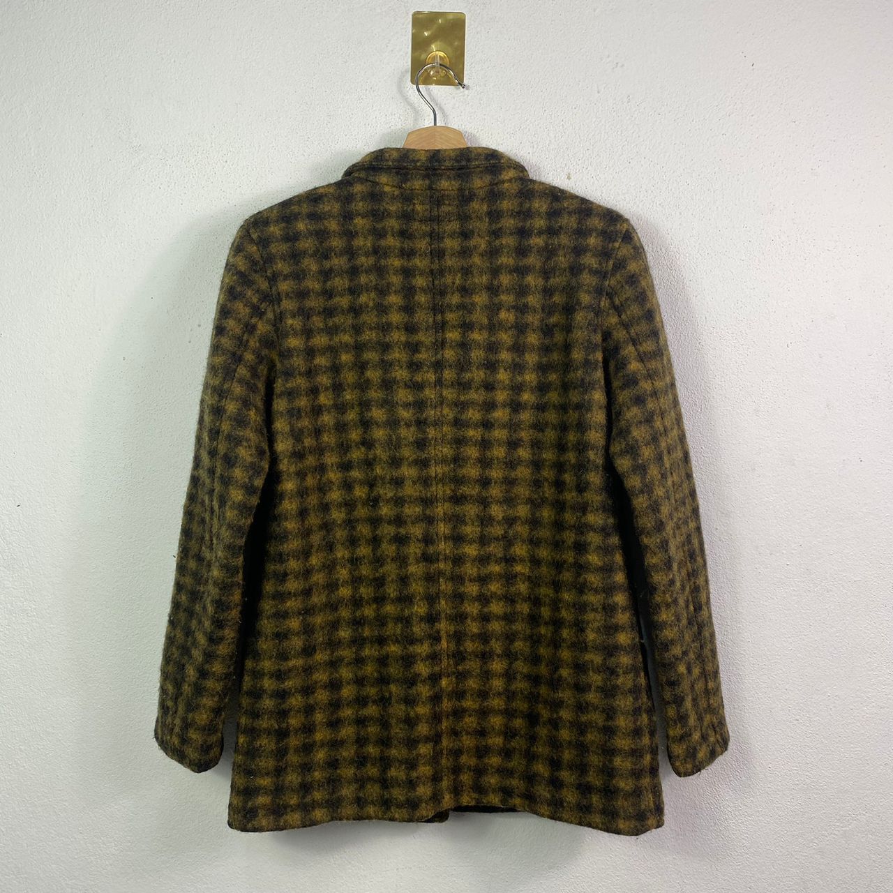 Designer × agnes b. Agnes B Houndstooth Tweed Jacket Size S / US 4 / IT 40 - 5 Thumbnail