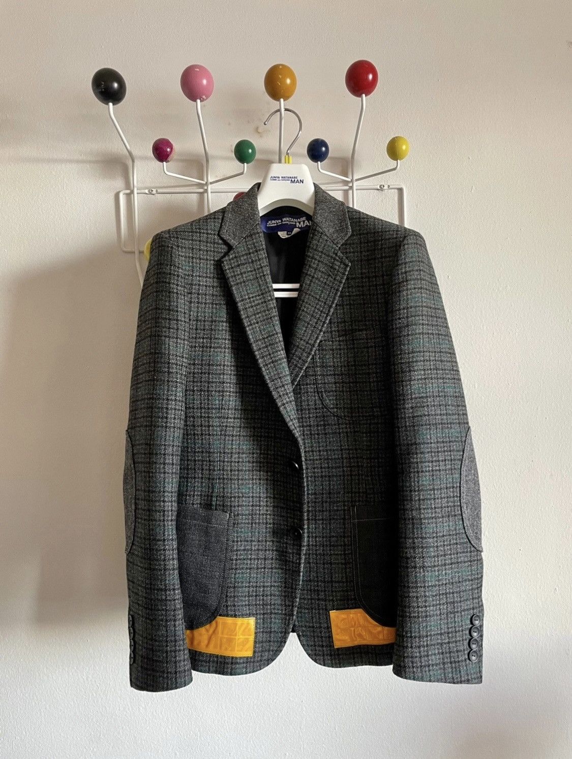 ジャケット・アウター junya watanabe man 24aw tweed blazer Comme des Garcons × Junya Watanabe Junya Watanabe MAN 2018 F