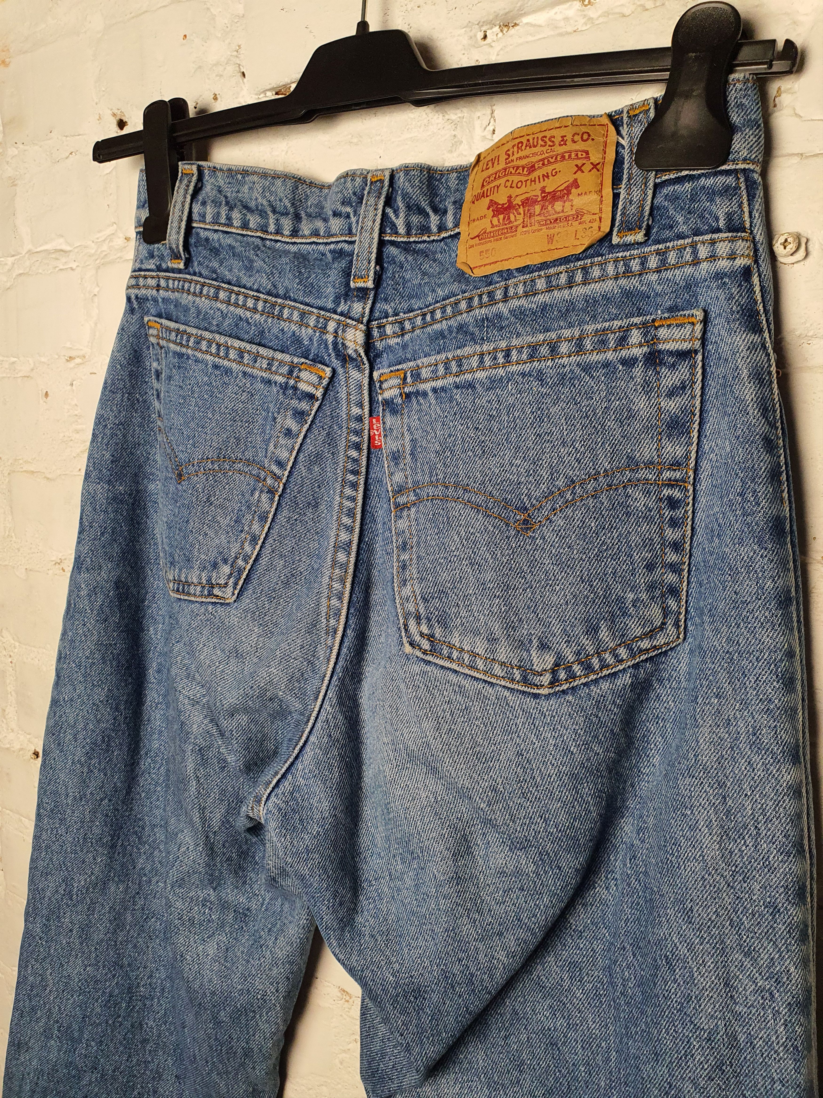 Levi's × Vintage Vintage 90s Levis 550 Size US 30 / EU 46 - 3 Thumbnail