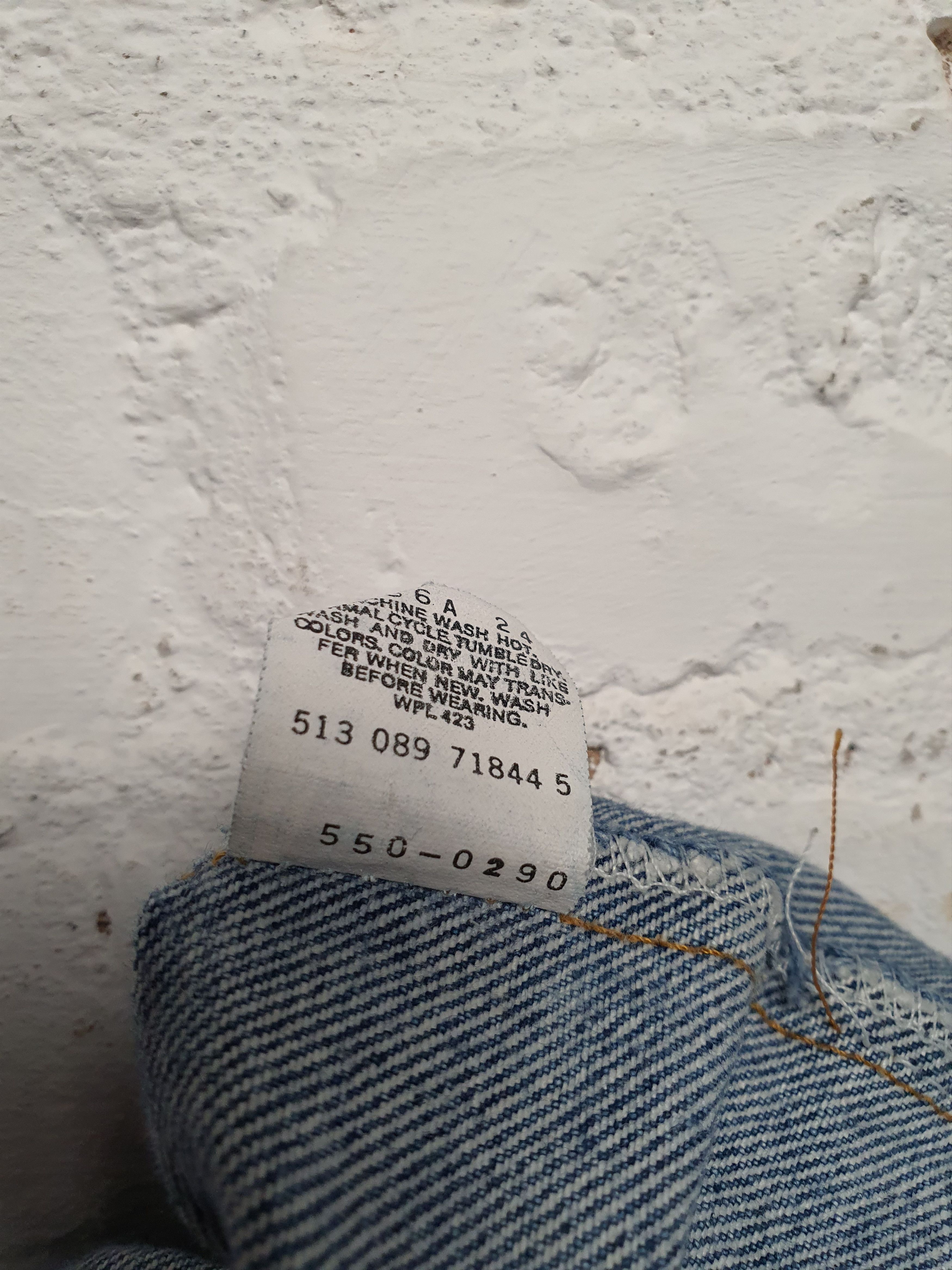 Levi's × Vintage Vintage 90s Levis 550 Size US 30 / EU 46 - 6 Thumbnail