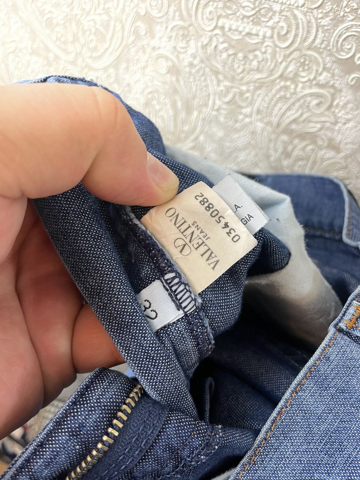 Valentino × Vintage Vintage VALENTINO Jeans Denim 90s Size US 34 / EU 50 - 7 Thumbnail