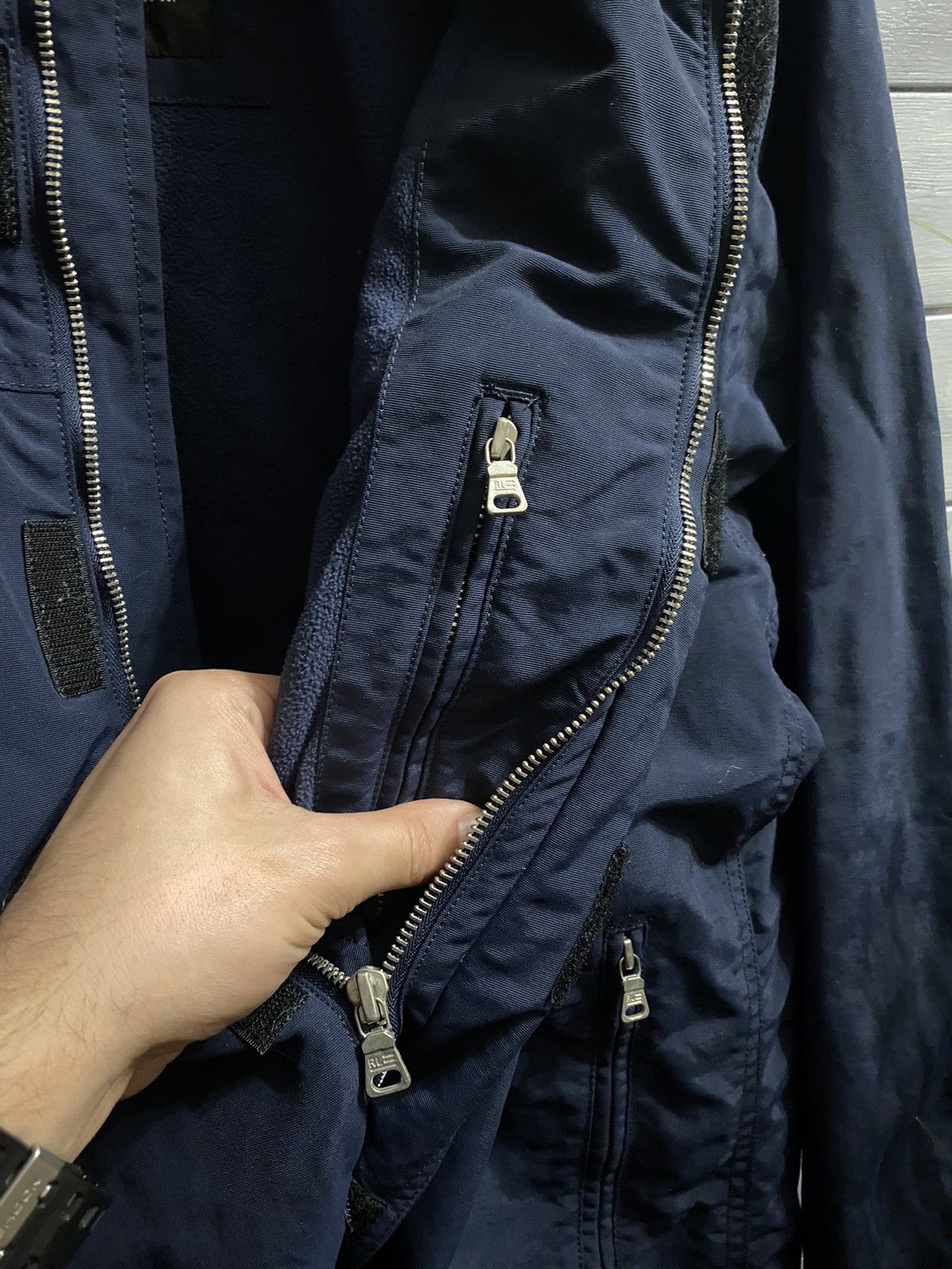 Lauren Ralph Lauren Vintage Rare Nylon Jacket Polo Ralph Lauren Jeans. Y2K Size US L / EU 52-54 / 3 - 8 Thumbnail
