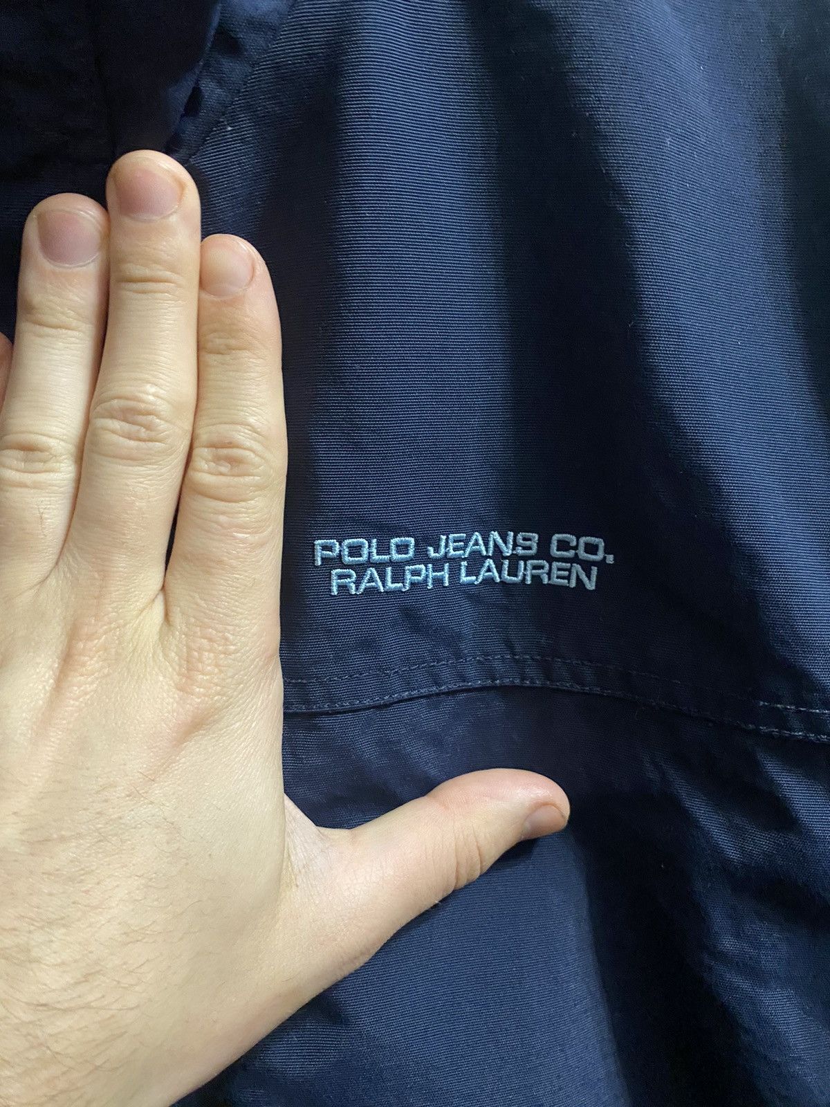 Lauren Ralph Lauren Vintage Rare Nylon Jacket Polo Ralph Lauren Jeans. Y2K Size US L / EU 52-54 / 3 - 3 Thumbnail