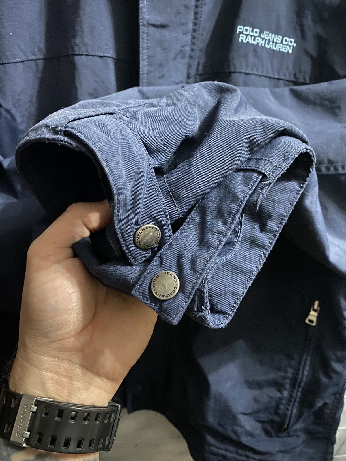Lauren Ralph Lauren Vintage Rare Nylon Jacket Polo Ralph Lauren Jeans. Y2K Size US L / EU 52-54 / 3 - 7 Thumbnail
