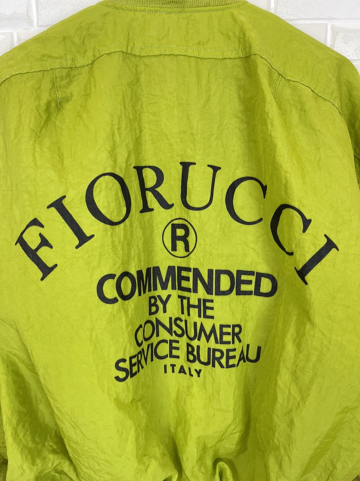 Fiorucci VINTAGE FIORUCCI MEN LIGHT BOMBER ITALY MADE Size US M / EU 48-50 / 2 - 2 Thumbnail
