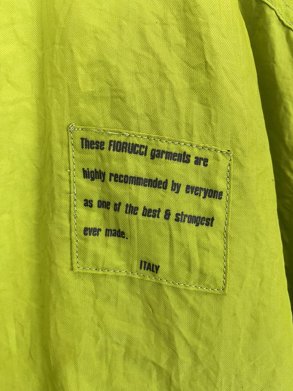 Fiorucci VINTAGE FIORUCCI MEN LIGHT BOMBER ITALY MADE Size US M / EU 48-50 / 2 - 5 Thumbnail