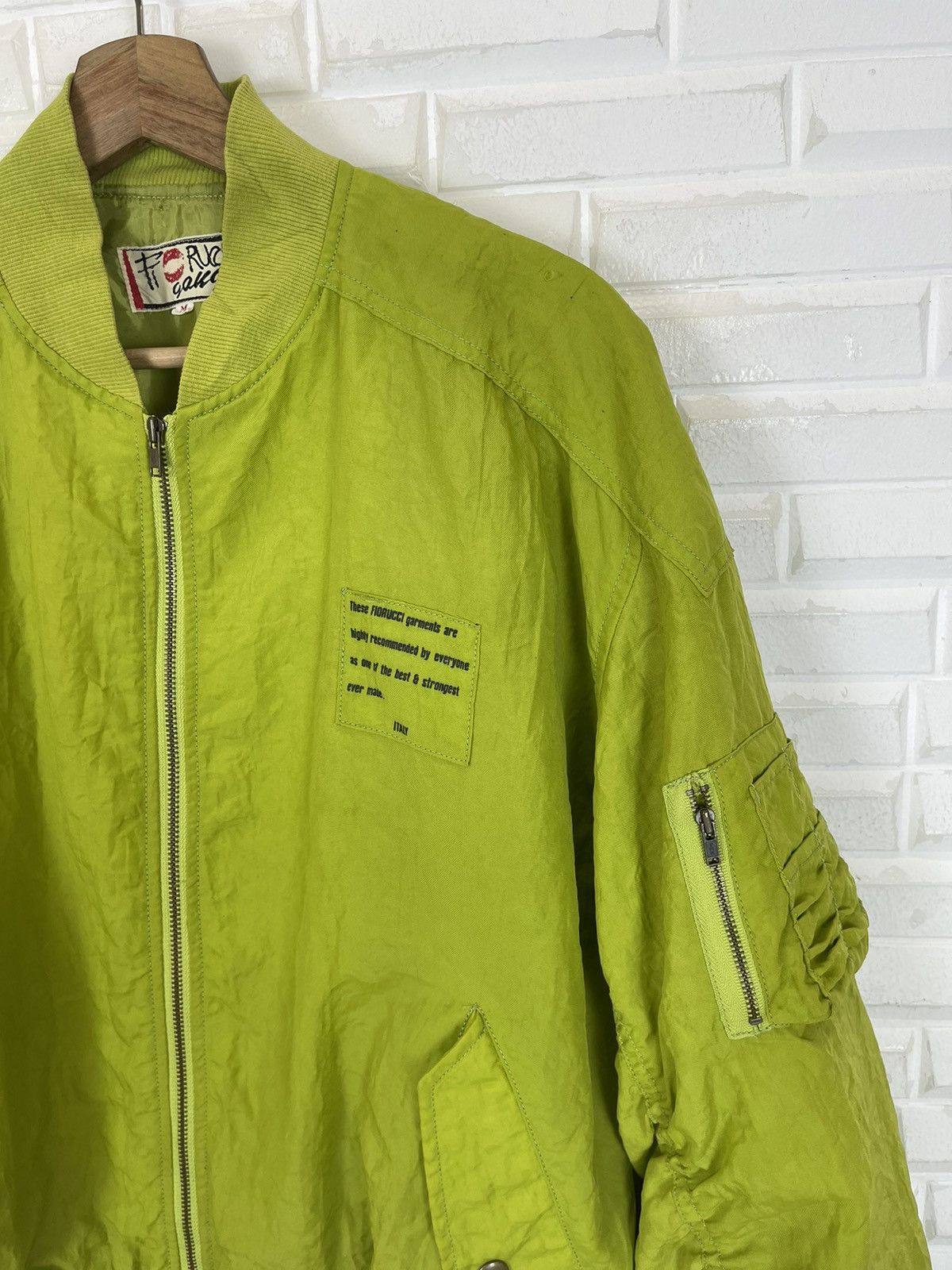 Fiorucci VINTAGE FIORUCCI MEN LIGHT BOMBER ITALY MADE Size US M / EU 48-50 / 2 - 4 Thumbnail