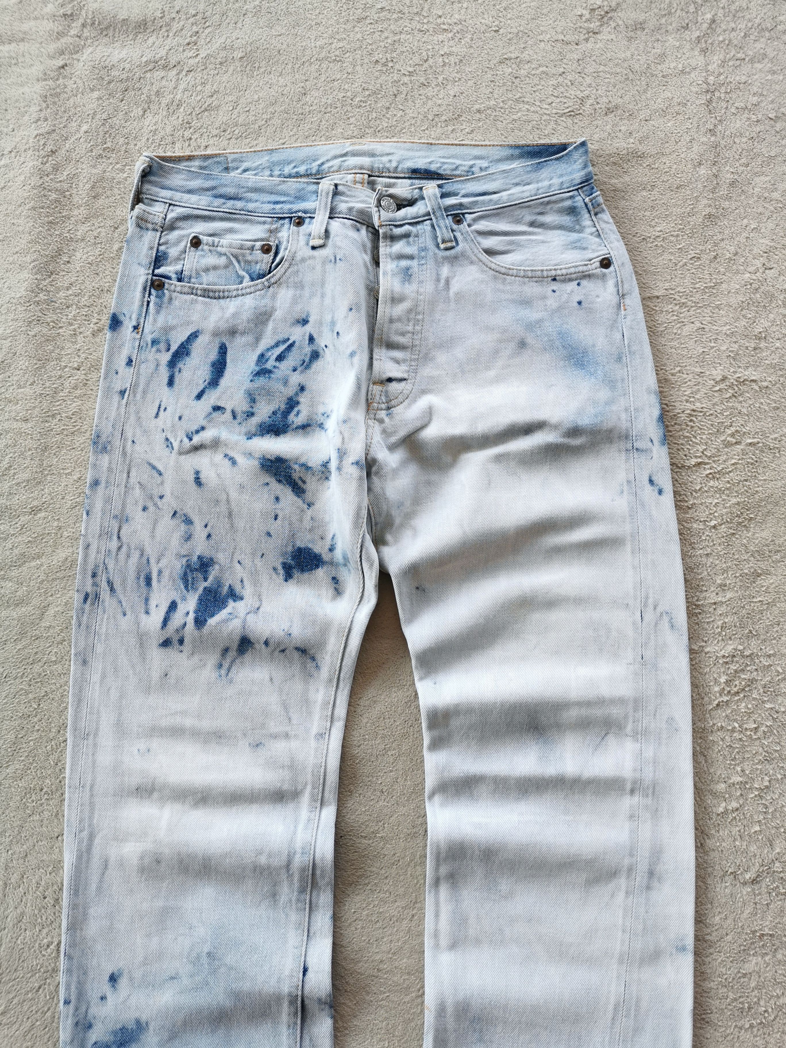 Denime Denime Orizzonti Selvedge Bleach Denim Size US 31 - 2 Thumbnail