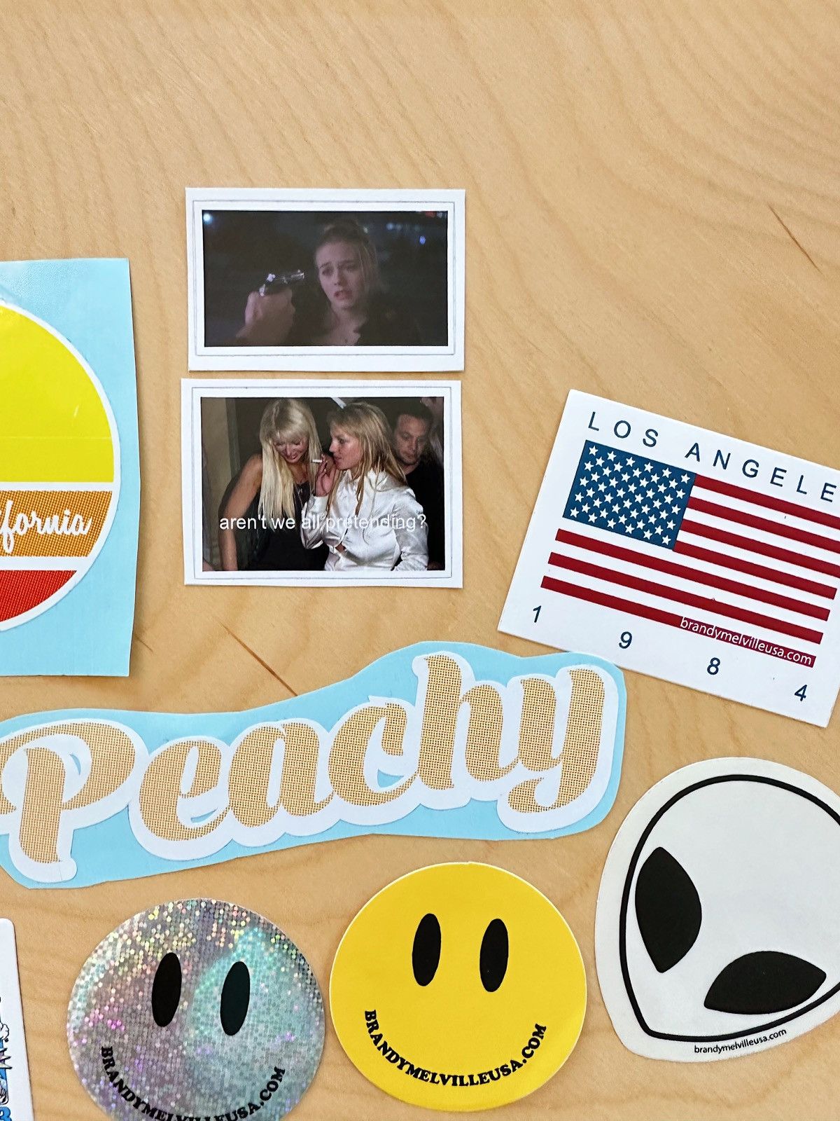 Brandy Melville Brand New RARE Brandy Melville Stickers (10) Size ONE SIZE - 5 Thumbnail