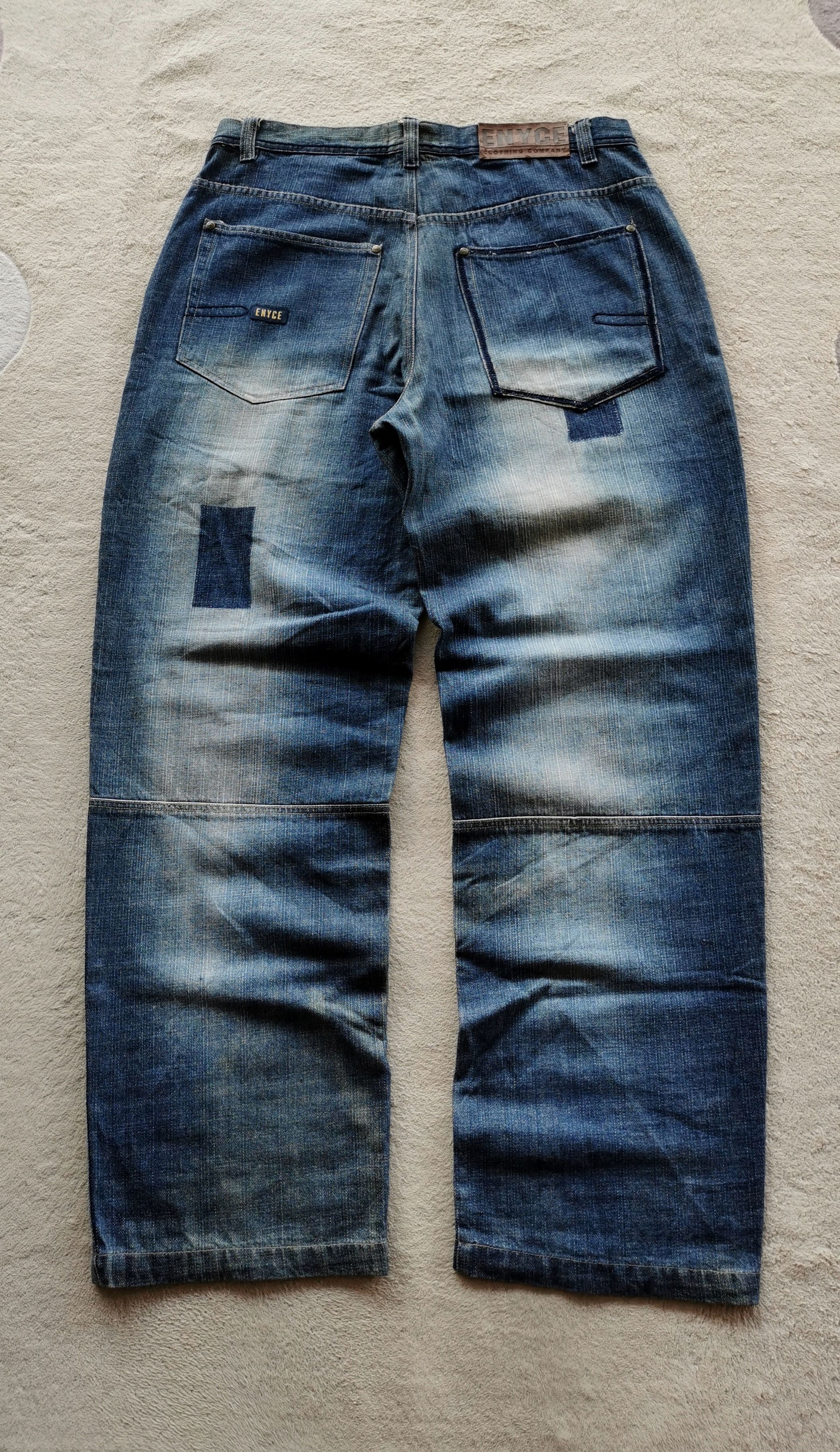 Enyce Vintage Enyce Patchwork Baggy Jeans Skate Size US 34 / EU 50 - 7 Thumbnail