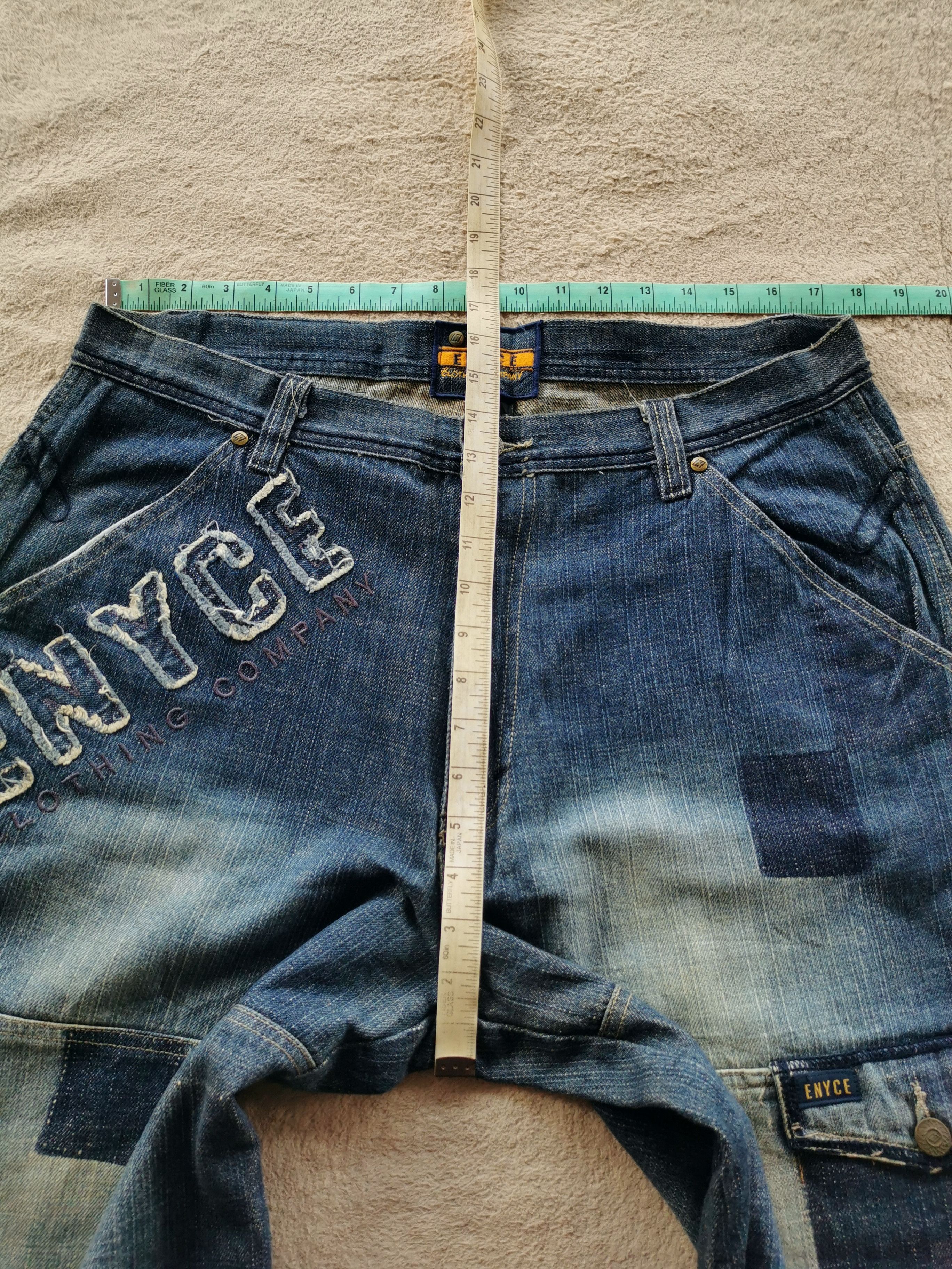 Enyce Vintage Enyce Patchwork Baggy Jeans Skate Size US 34 / EU 50 - 9 Thumbnail