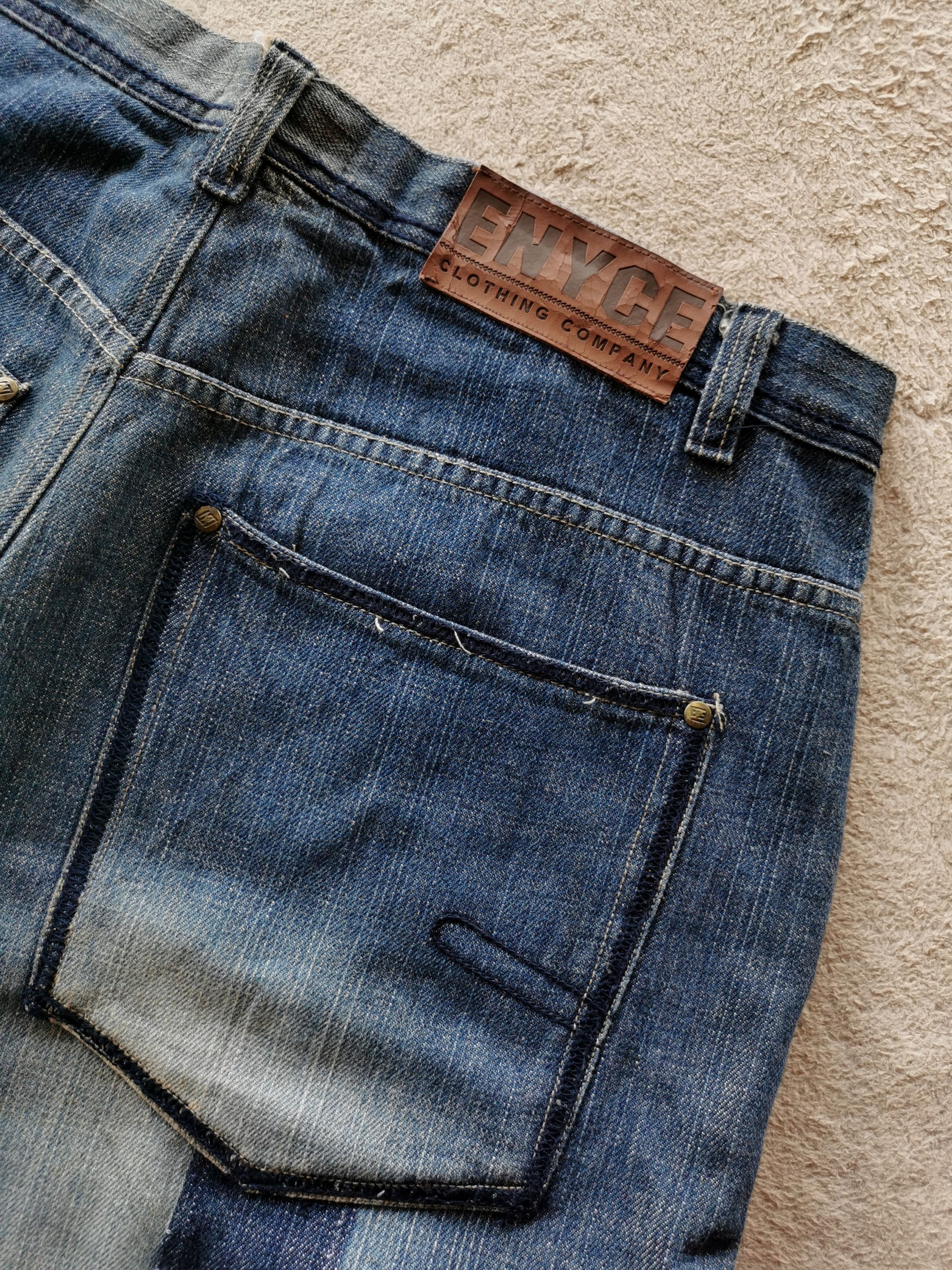 Enyce Vintage Enyce Patchwork Baggy Jeans Skate Size US 34 / EU 50 - 6 Thumbnail