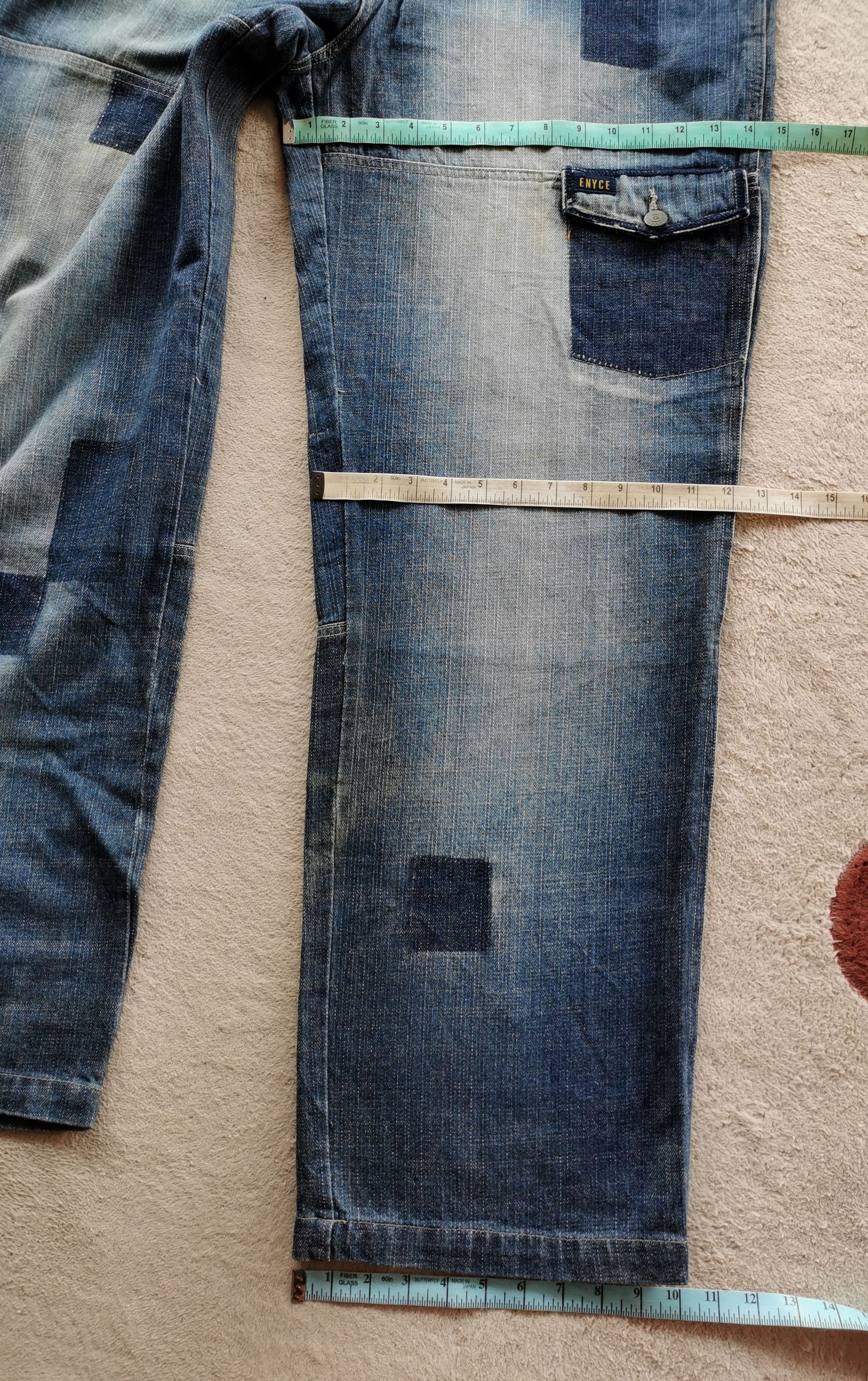 Enyce Vintage Enyce Patchwork Baggy Jeans Skate Size US 34 / EU 50 - 10 Thumbnail