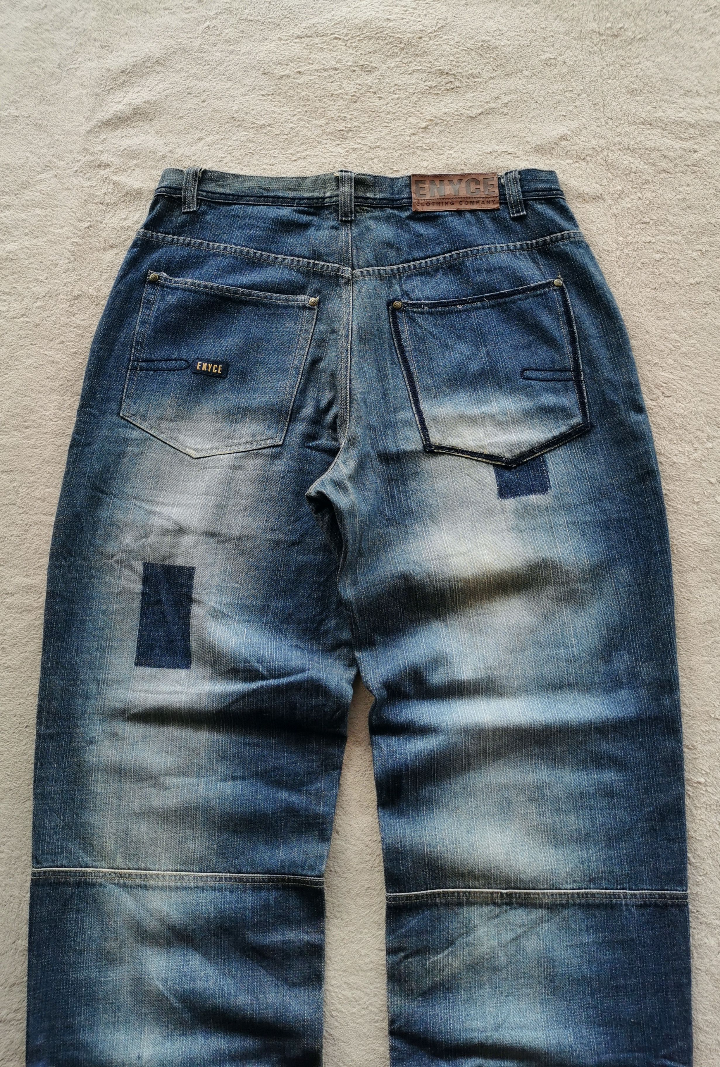 Enyce Vintage Enyce Patchwork Baggy Jeans Skate Size US 34 / EU 50 - 8 Thumbnail