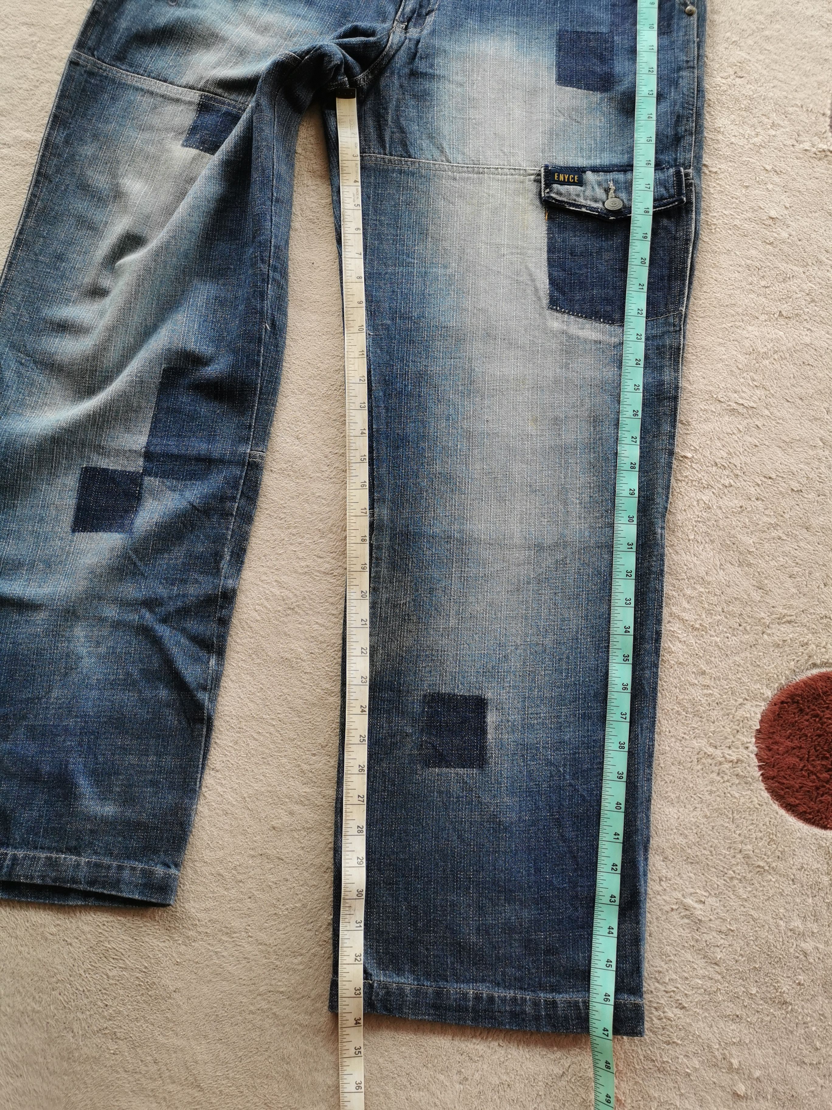 Enyce Vintage Enyce Patchwork Baggy Jeans Skate Size US 34 / EU 50 - 11 Thumbnail