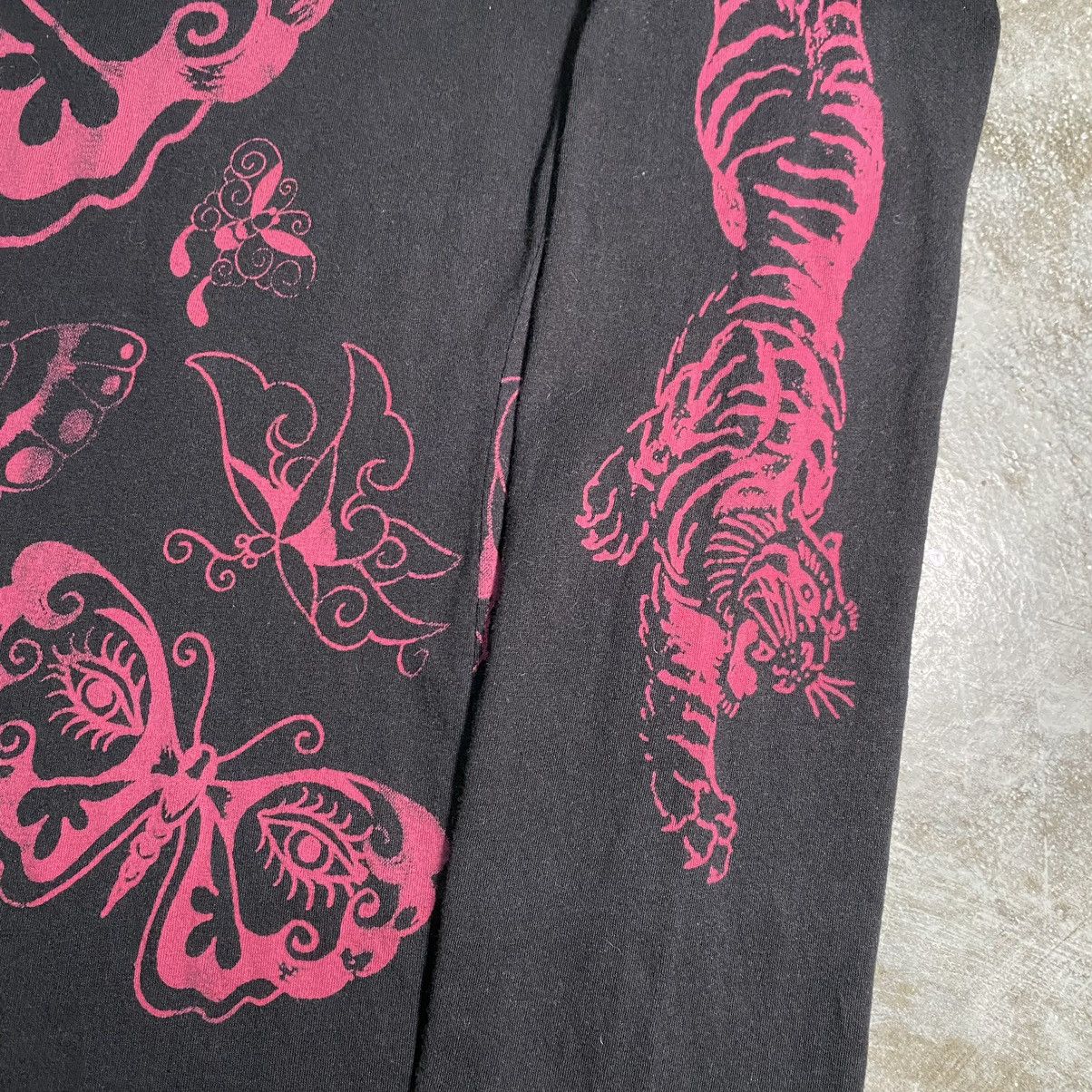 Ed Hardy × Vintage Vintage Ed Hardy Geisha by Cristian Audigier Tshirt Size XL / US 12-14 / IT 48-50 - 10 Thumbnail
