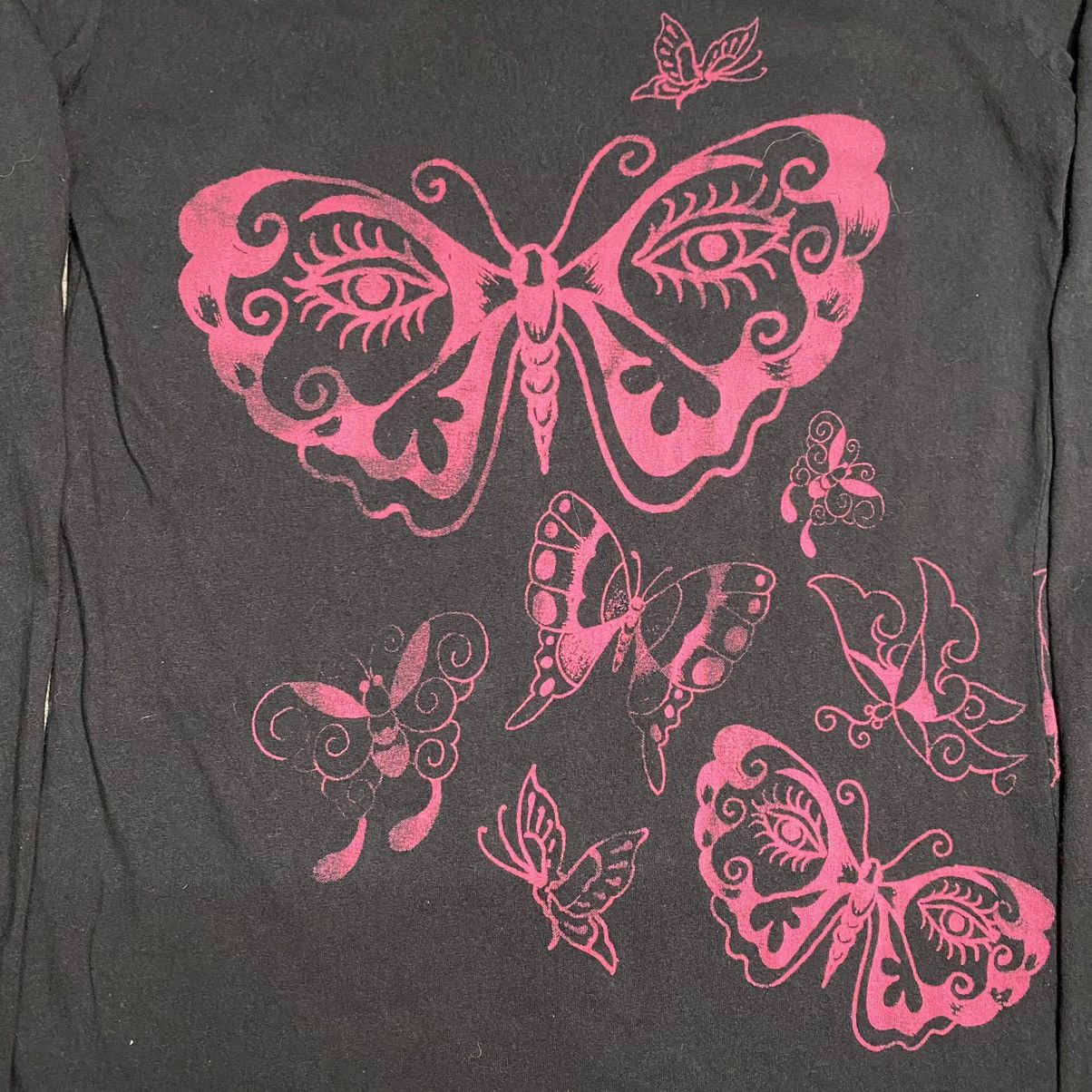 Ed Hardy × Vintage Vintage Ed Hardy Geisha by Cristian Audigier Tshirt Size XL / US 12-14 / IT 48-50 - 9 Thumbnail