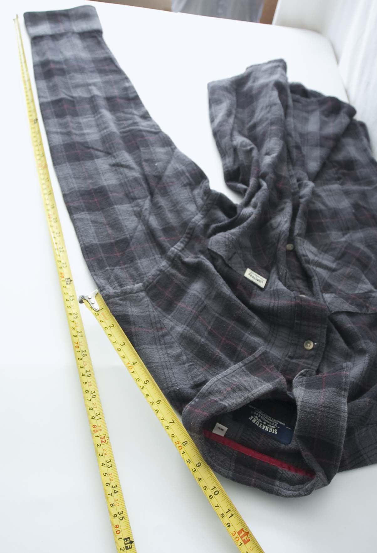 Levi's Levis Shirt Flannel Gray Plaid Size M Size US M / EU 48-50 / 2 - 5 Thumbnail