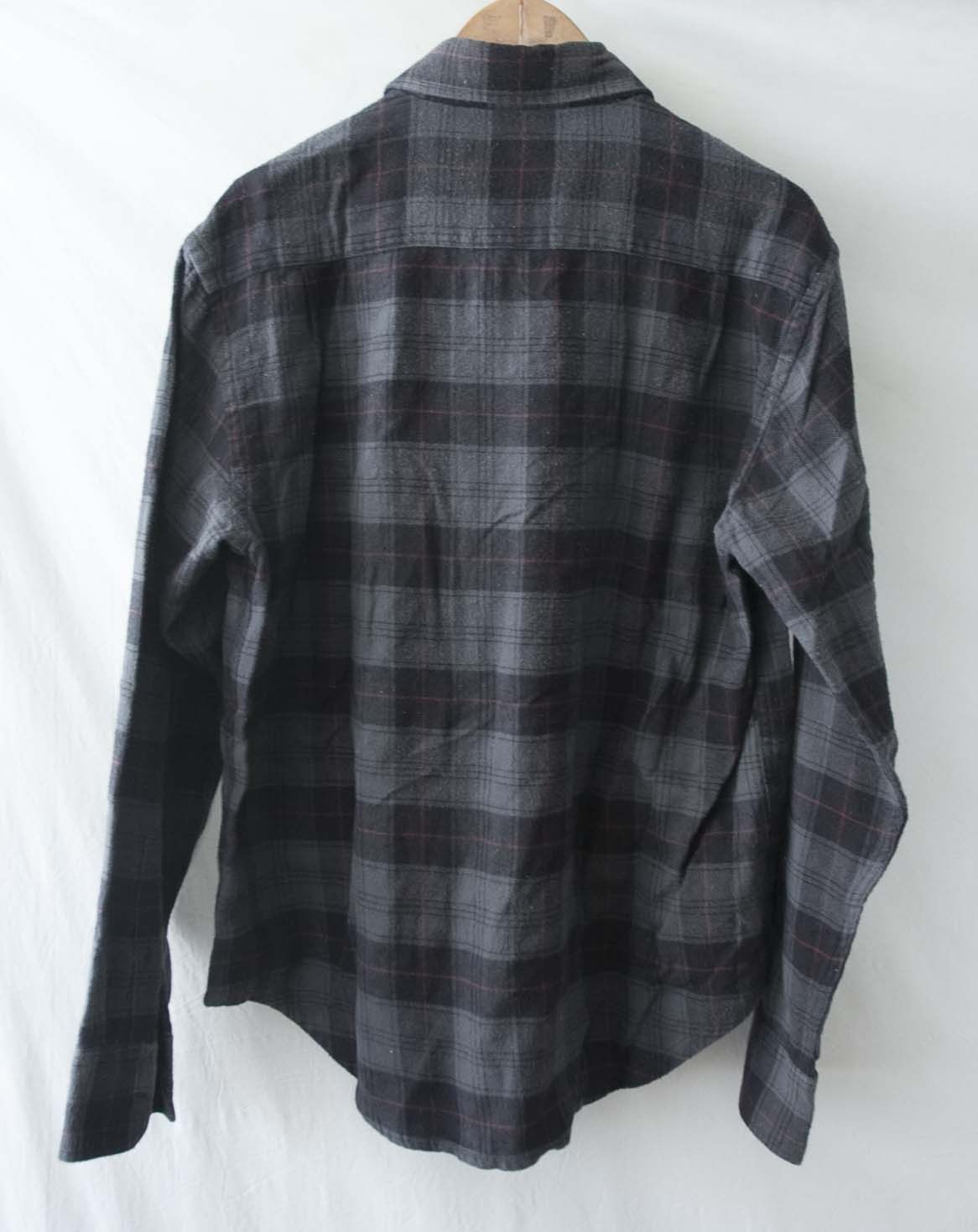 Levi's Levis Shirt Flannel Gray Plaid Size M Size US M / EU 48-50 / 2 - 6 Thumbnail