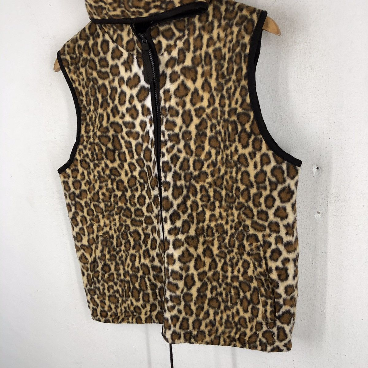 Japanese Brand PCCN PAINT CLUB COLLECTION CHEETAH DESIGN FLEECE Size US M / EU 48-50 / 2 - 5 Thumbnail