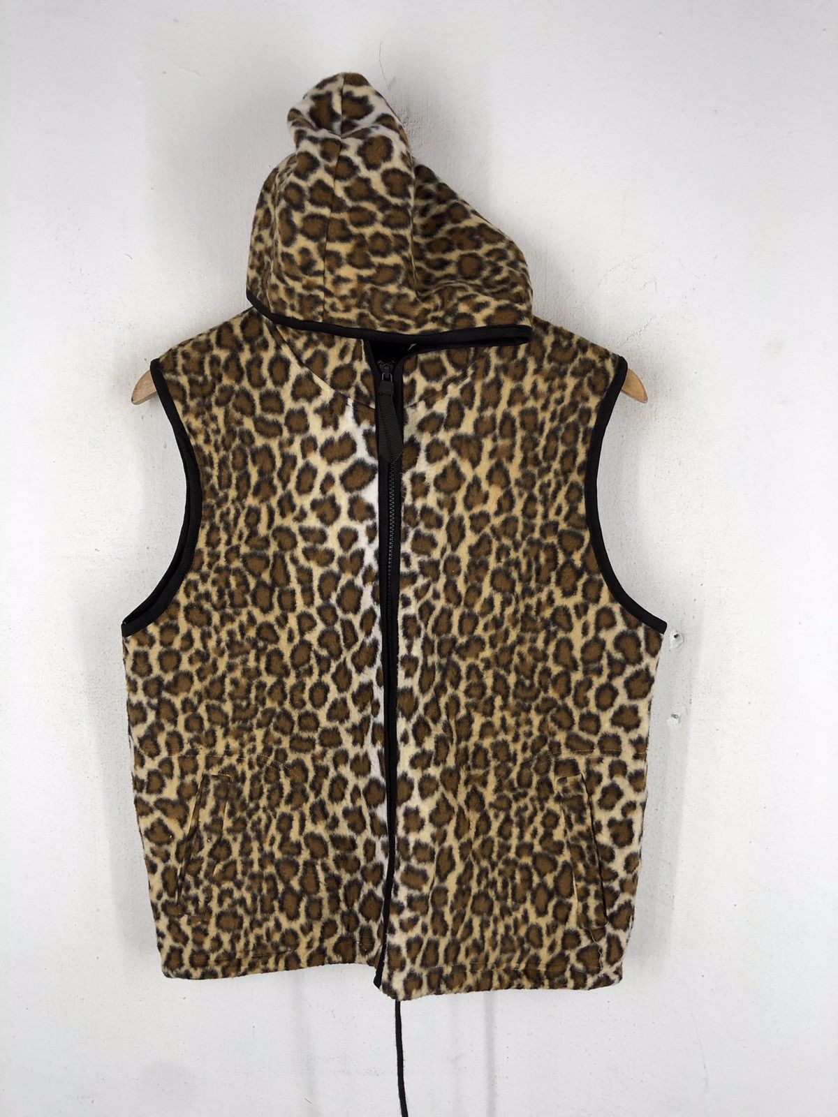 Japanese Brand PCCN PAINT CLUB COLLECTION CHEETAH DESIGN FLEECE Size US M / EU 48-50 / 2 - 1 Thumbnail