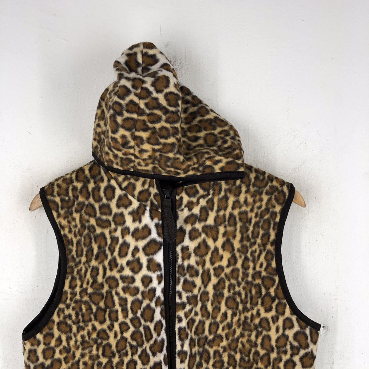 Japanese Brand PCCN PAINT CLUB COLLECTION CHEETAH DESIGN FLEECE Size US M / EU 48-50 / 2 - 3 Thumbnail