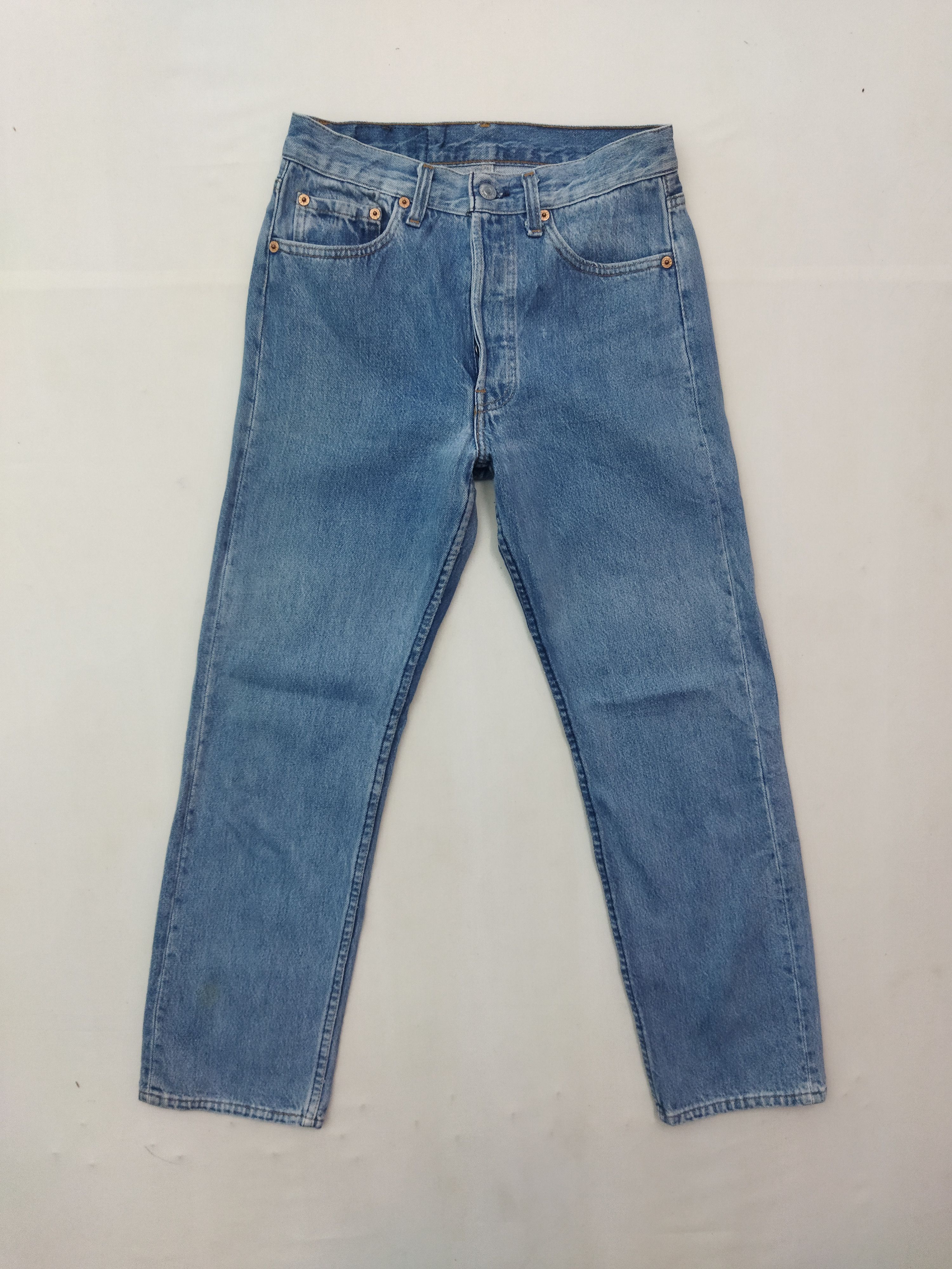 image of Kurt Cobain x Levis Vintage Clothing Vintage Levi's 501 Rindem Buttonups Button 524 Jeans in Denim 