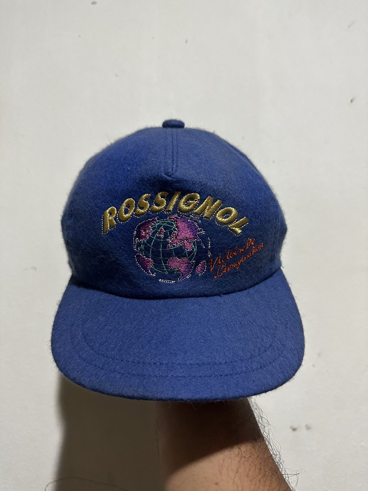 Japanese Brand 90’s Team Rossignol Ski Ear Flap Hat Size ONE SIZE - 2 Thumbnail