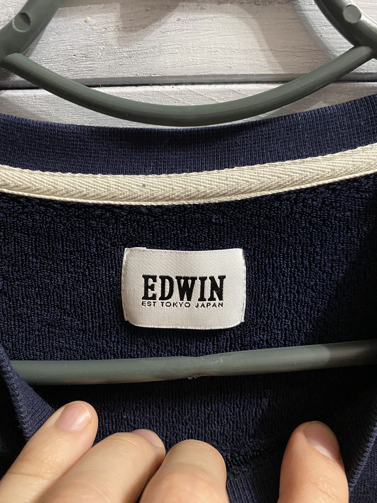 Edwin Sweatshirt Japanese Brand Edwin Avant-Garde style Y2K. Size US S / EU 44-46 / 1 - 8 Thumbnail