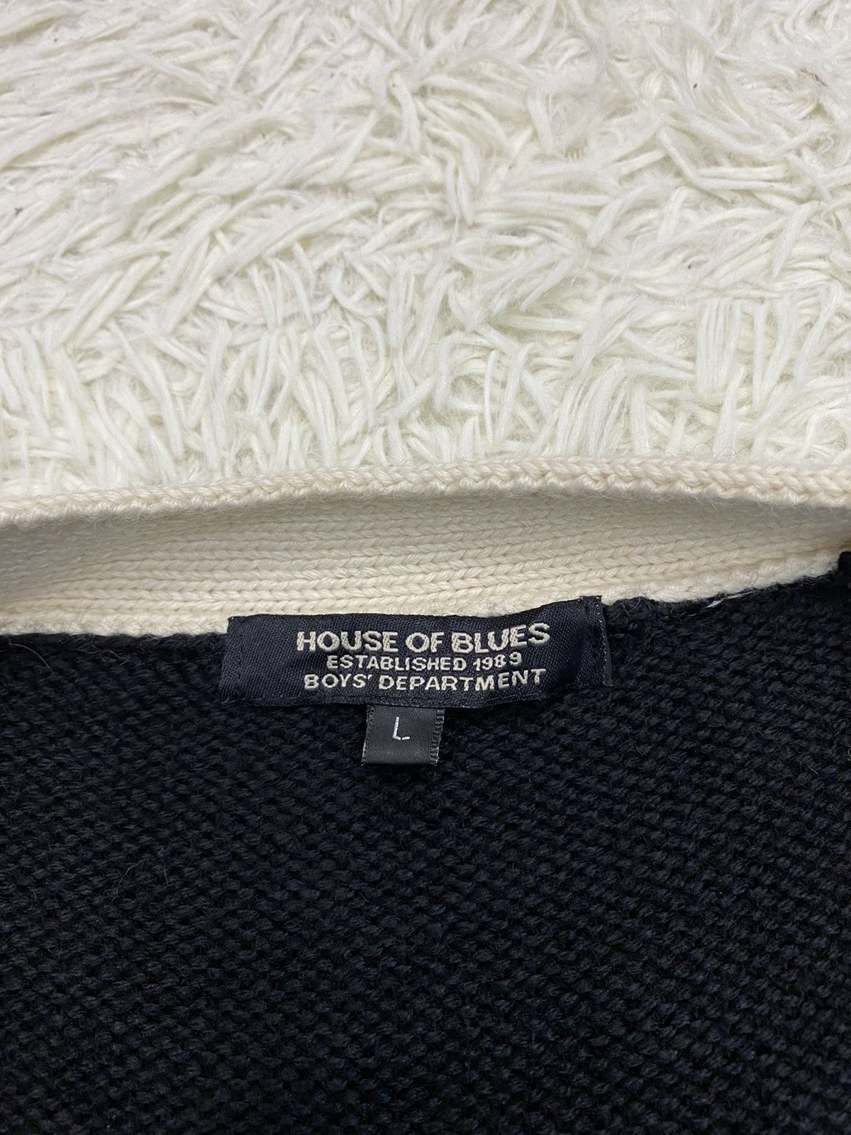Japanese Brand Japanese Brand House Of Blues Knitted Cardigan Size US M / EU 48-50 / 2 - 10 Thumbnail