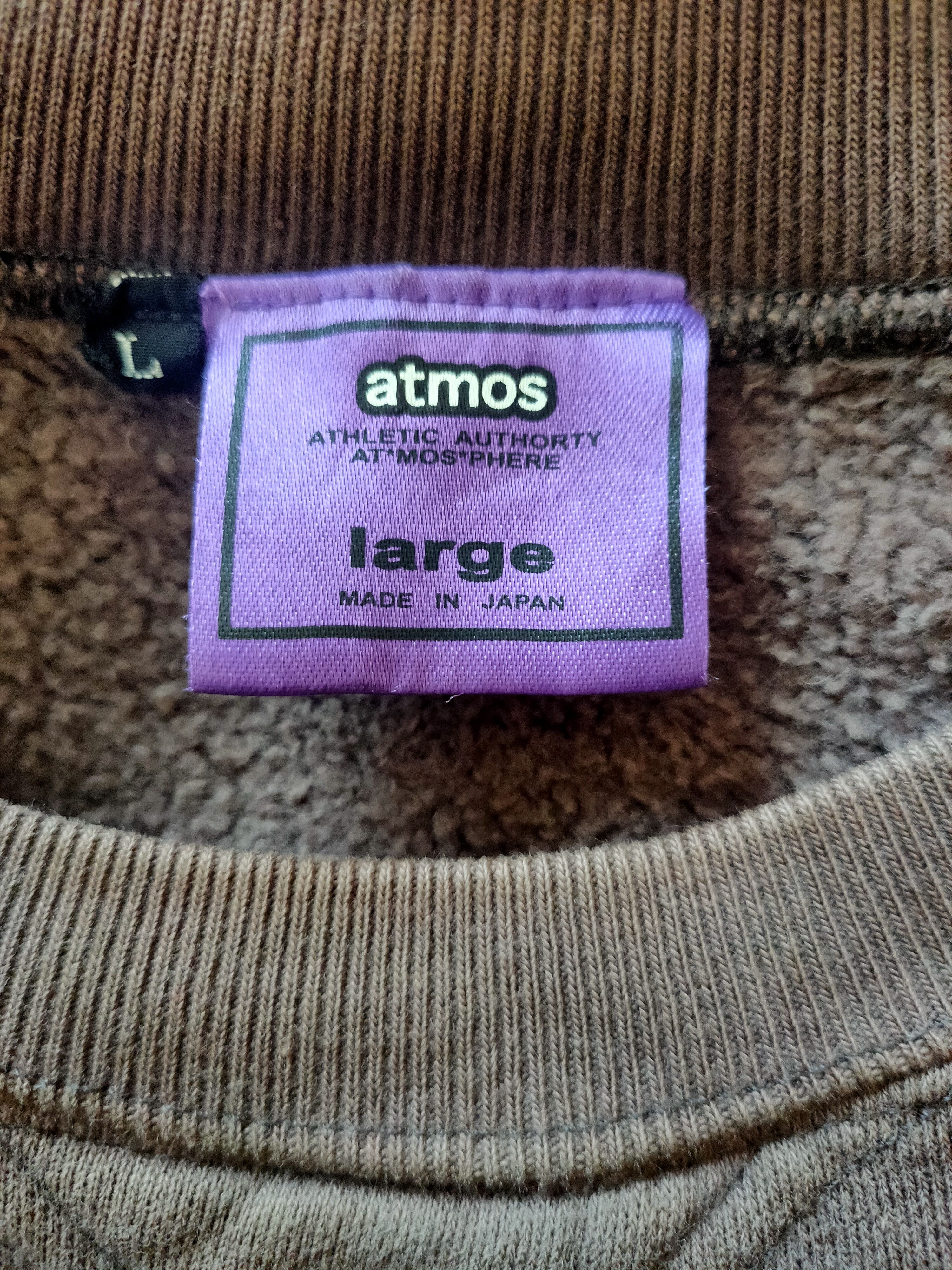 Vintage Atoms Reflection Logo Sweatshirt #22032104