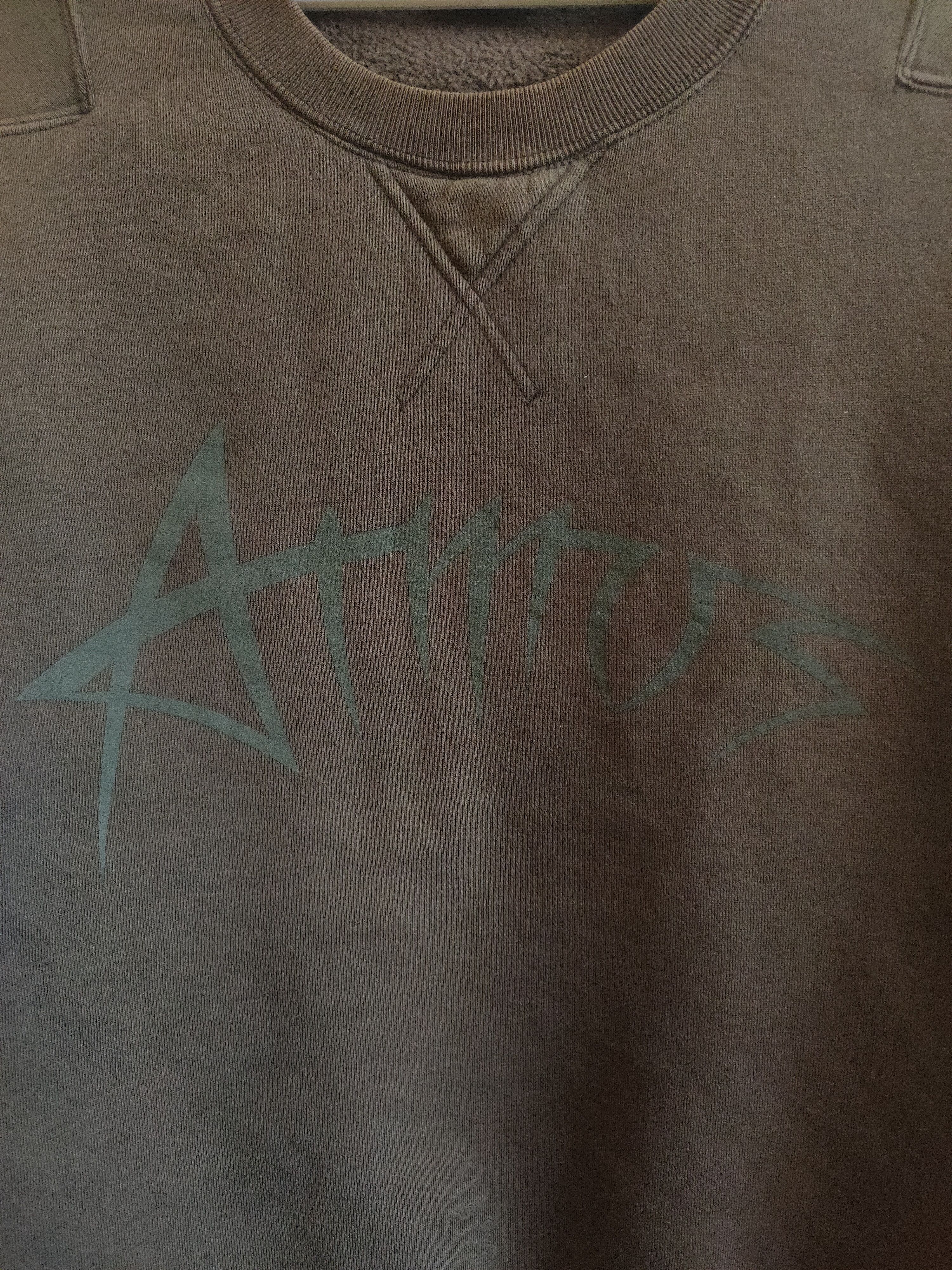 Vintage Atoms Reflection Logo Sweatshirt #22032104