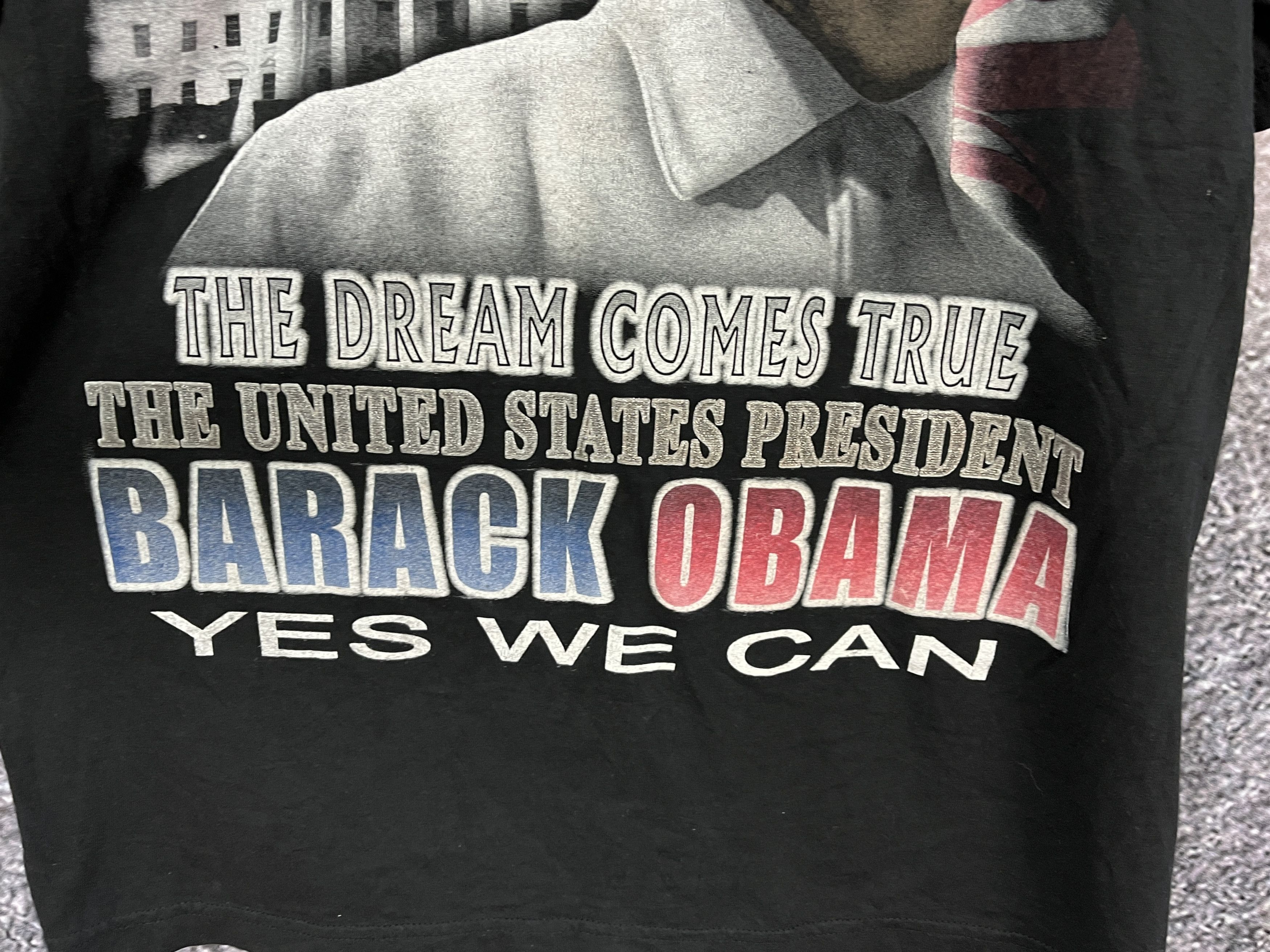 President's President of the United States Barack Obama Yes We Can Sz L Size US L / EU 52-54 / 3 - 5 Thumbnail