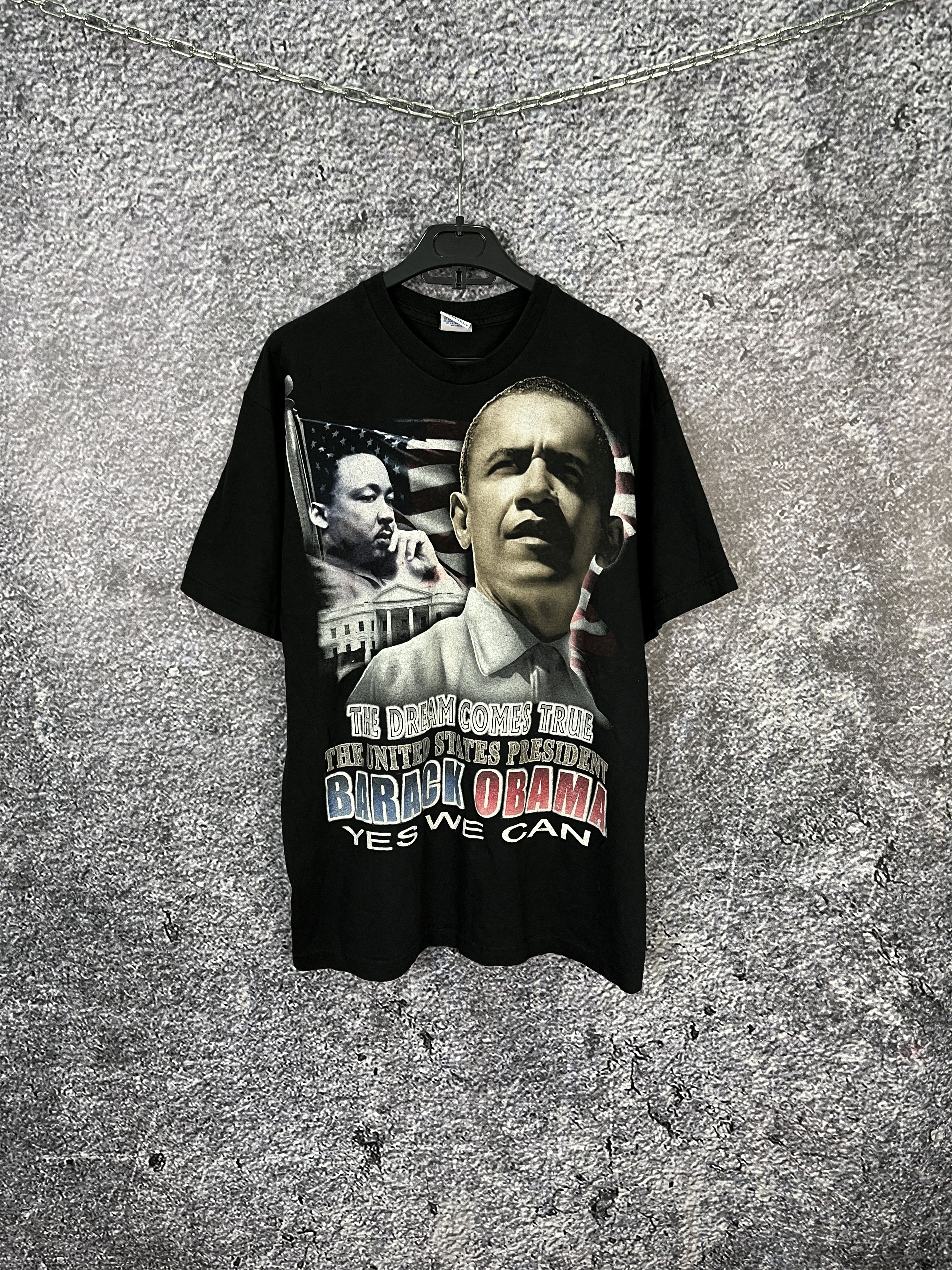 President's President of the United States Barack Obama Yes We Can Sz L Size US L / EU 52-54 / 3 - 1 Thumbnail
