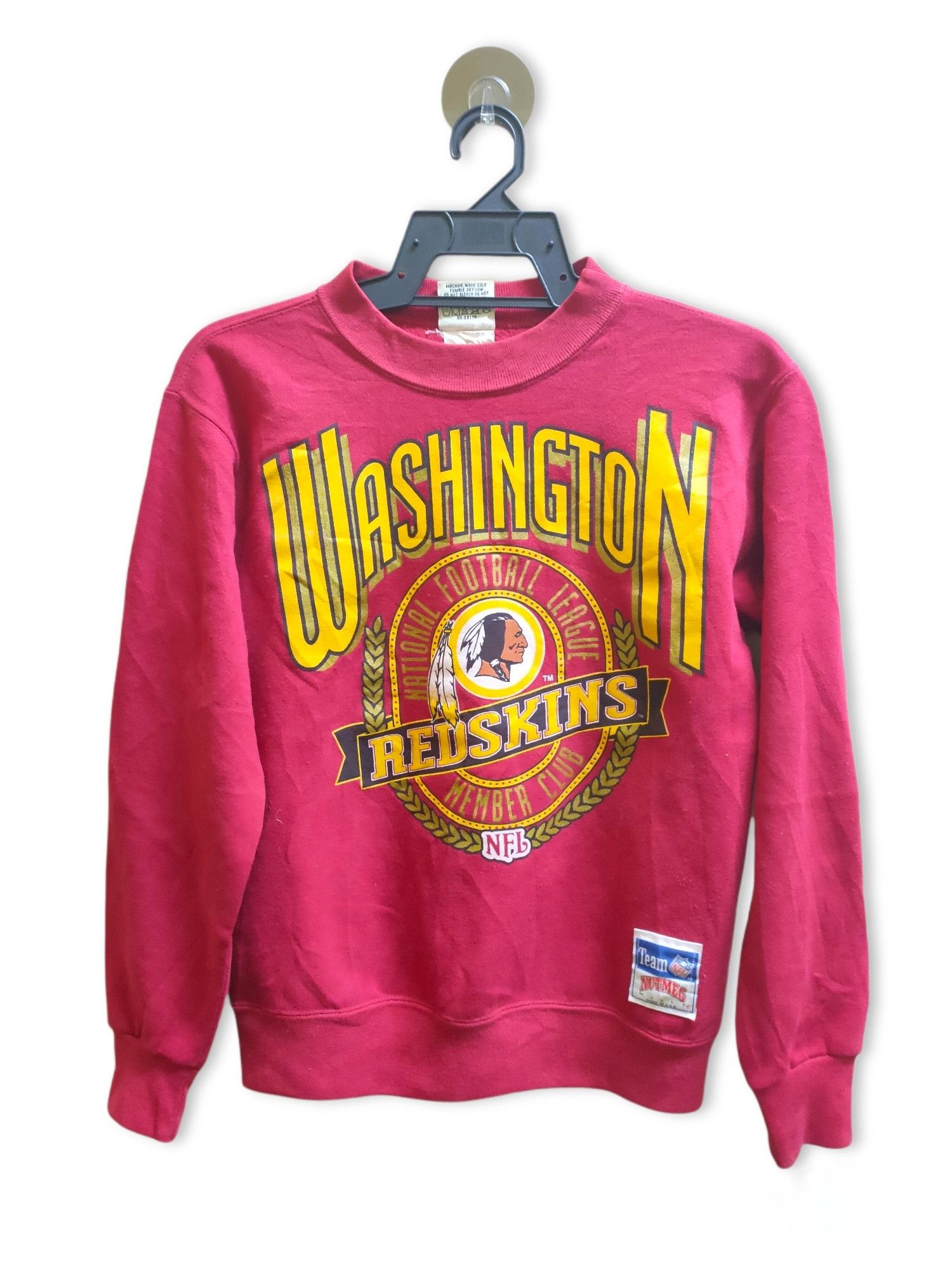 NFL × Vintage Vintage Redskins Member Club NFL sweatshirt #21010202 Size US S / EU 44-46 / 1 - 1 Thumbnail