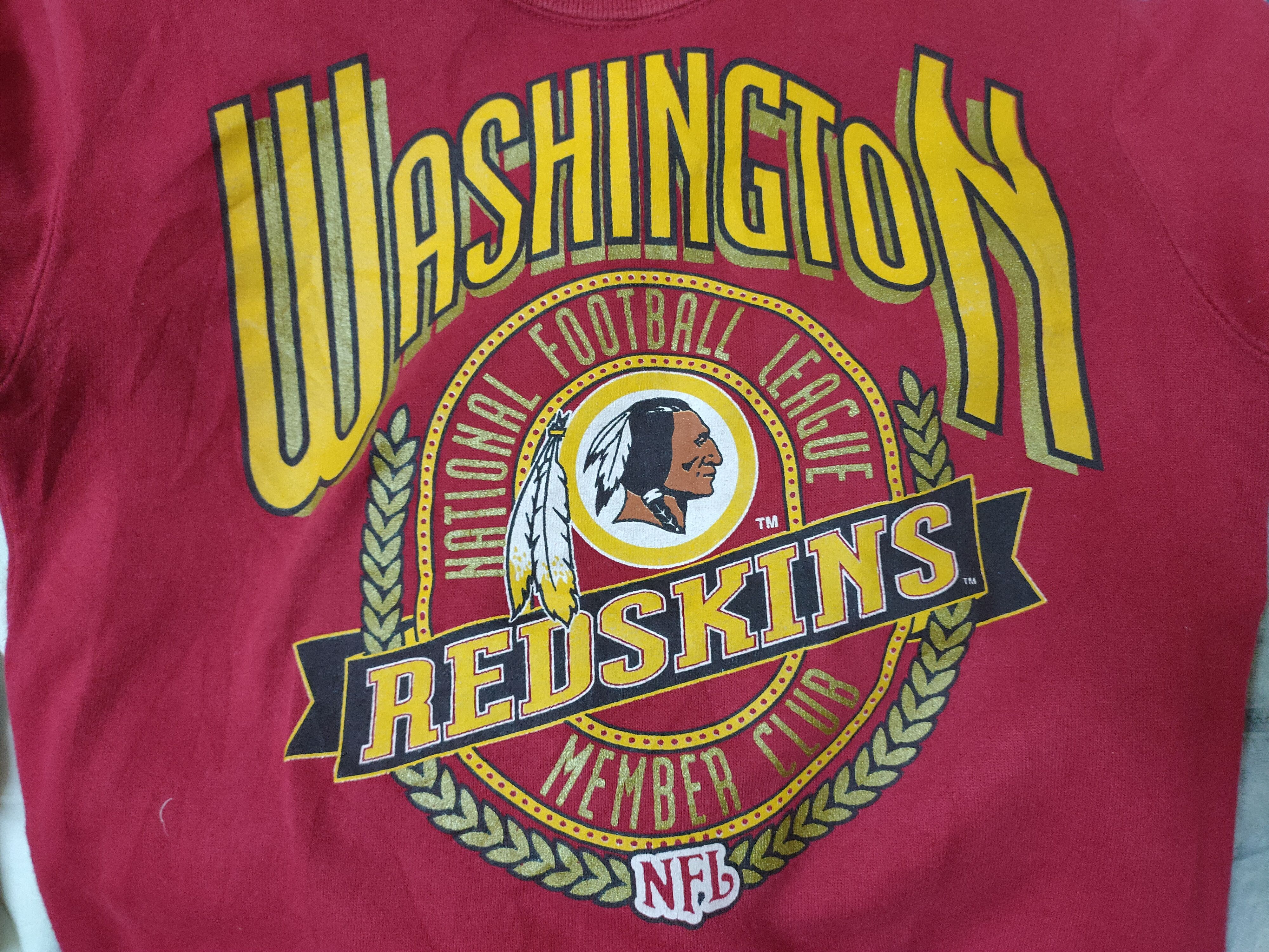 NFL × Vintage Vintage Redskins Member Club NFL sweatshirt #21010202 Size US S / EU 44-46 / 1 - 2 Thumbnail