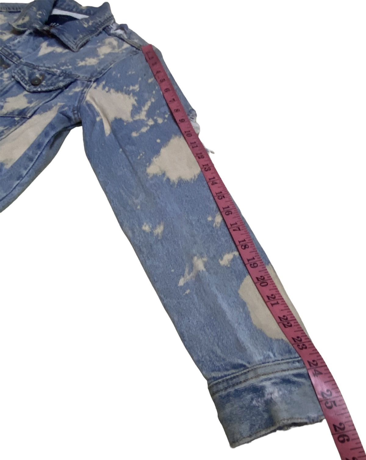 Zara Zara Man Distressed Acidwash Trucker Denim Jacket Size US M / EU 48-50 / 2 - 11 Thumbnail