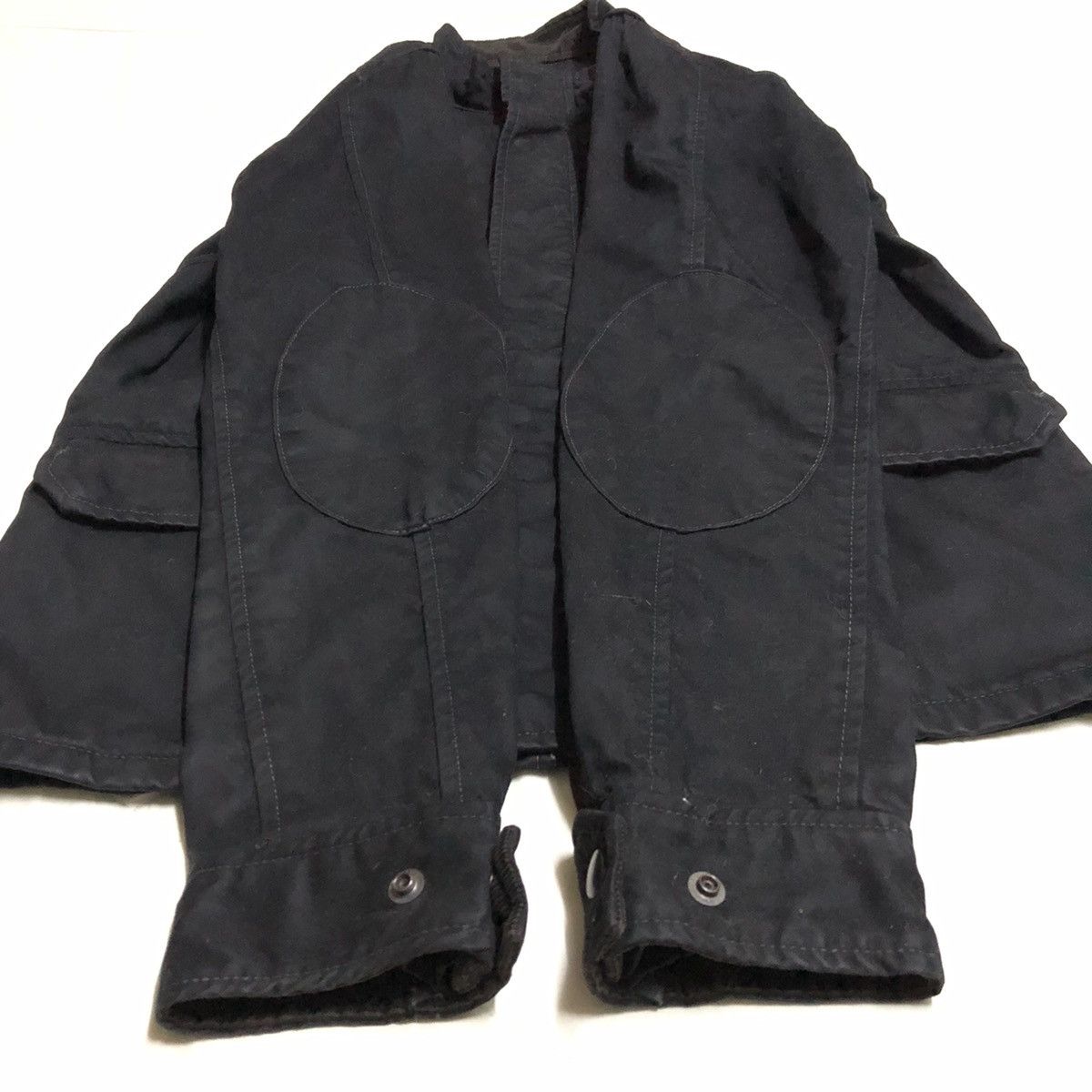 Japanese Brand Disciple Motorcyclist Japan - M65 Wax Jacket Size US S / EU 44-46 / 1 - 6 Thumbnail