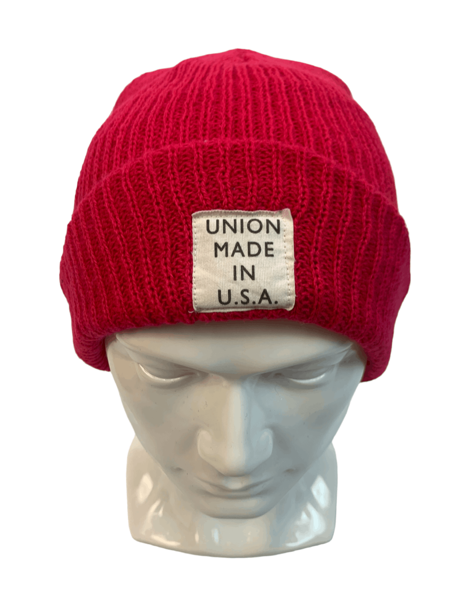 Japanese Brand VINTAGE UNION MADE IN USA UNISEX BEANIE HAT CAP Size ONE SIZE - 1 Thumbnail