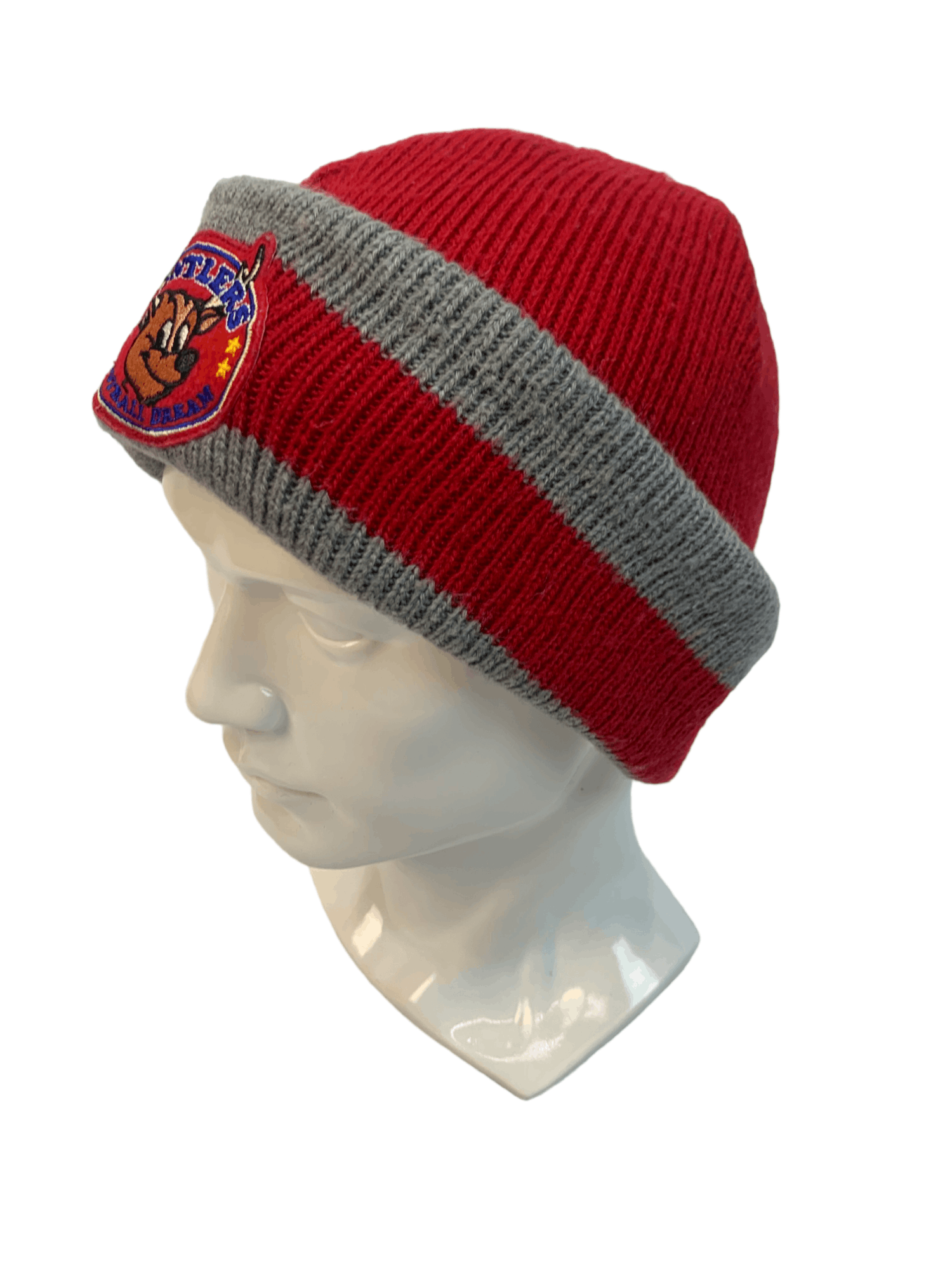 Japanese Brand ANTLERS FOOTBALL DREAM STREETWEAR BEANIE HAT CAP Size ONE SIZE - 3 Thumbnail